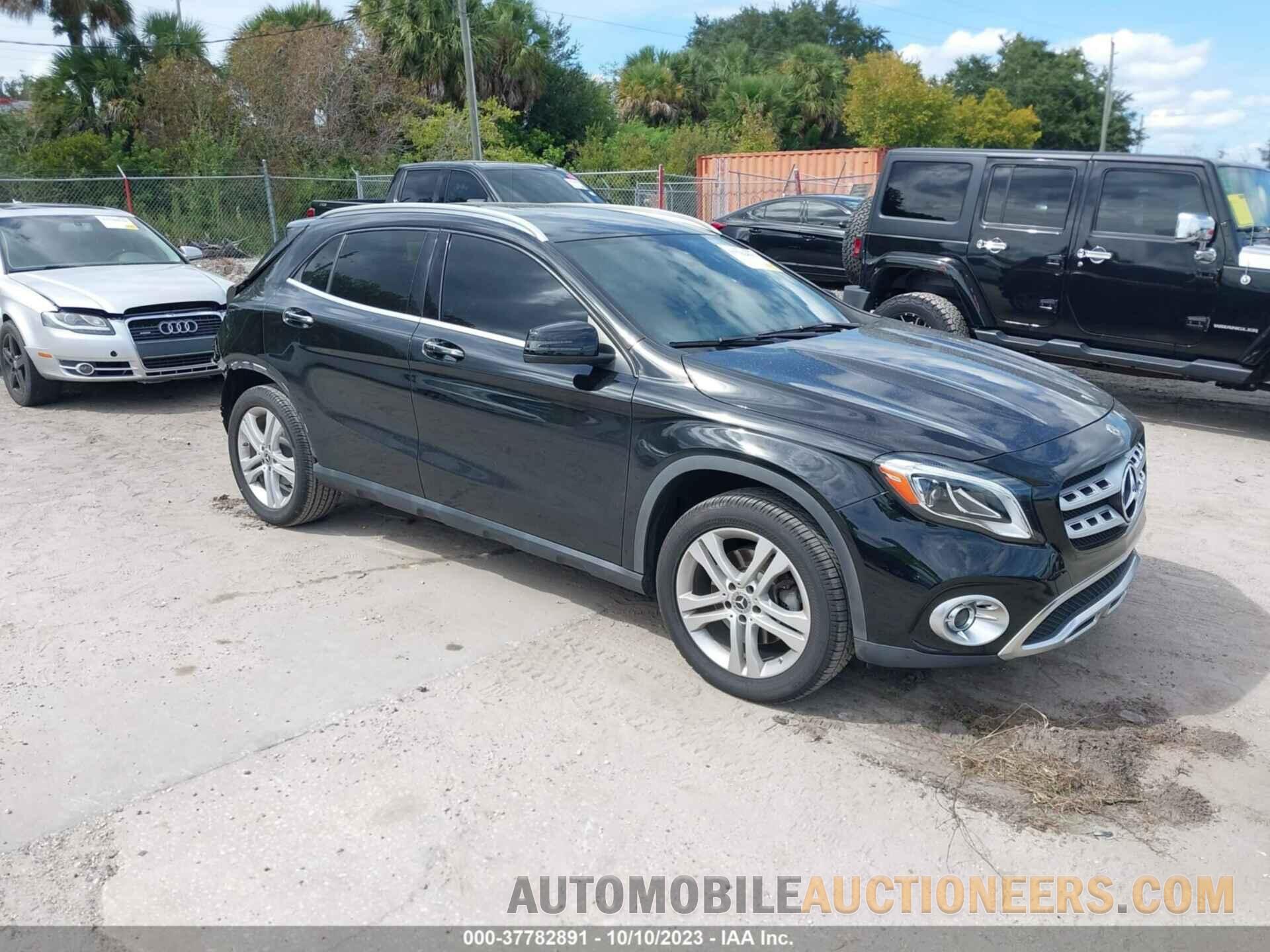 WDCTG4EB2LU021787 MERCEDES-BENZ GLA 2020