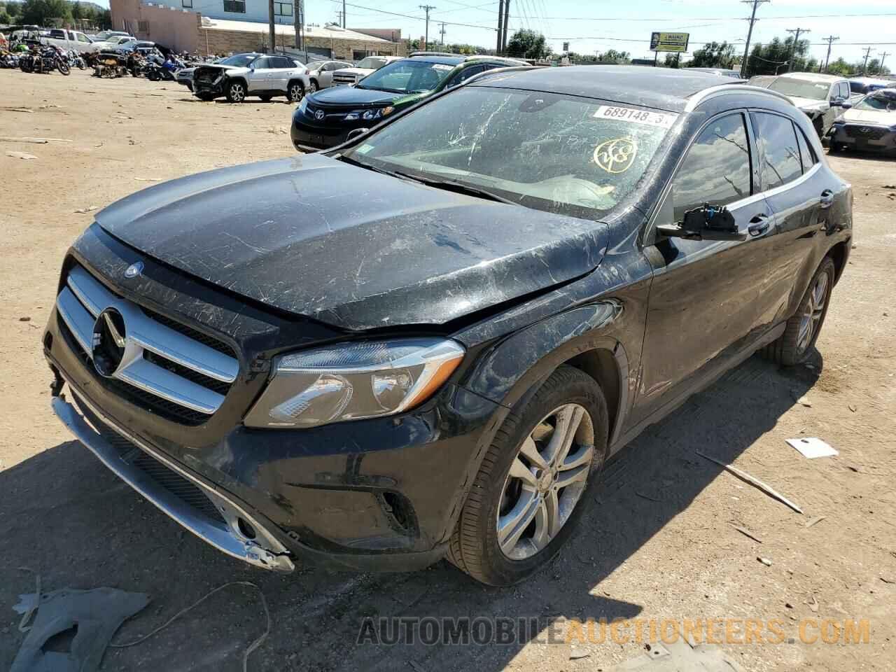 WDCTG4EB3FJ129132 MERCEDES-BENZ GLA-CLASS 2015