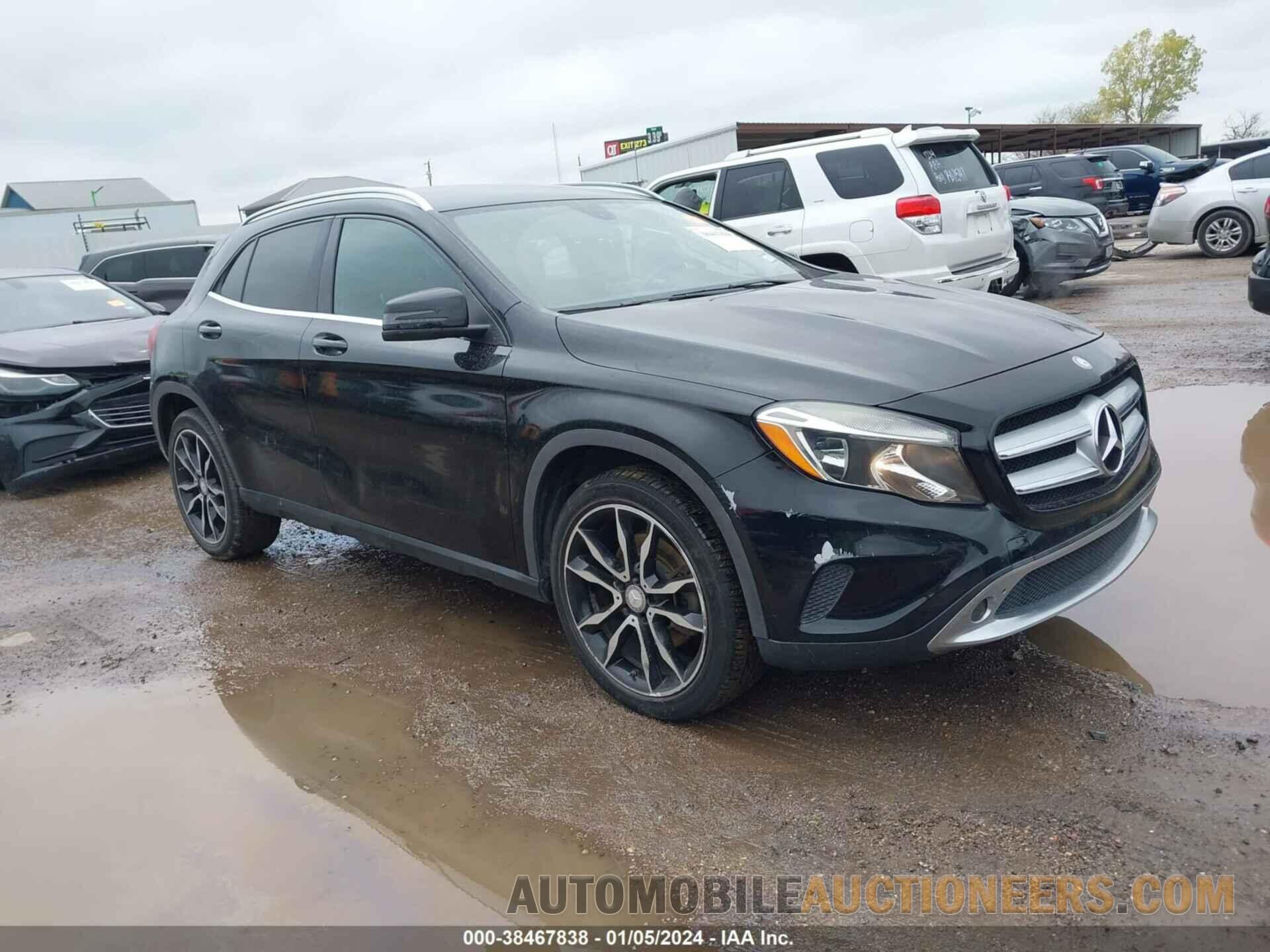 WDCTG4EB3FJ171350 MERCEDES-BENZ GLA 250 2015