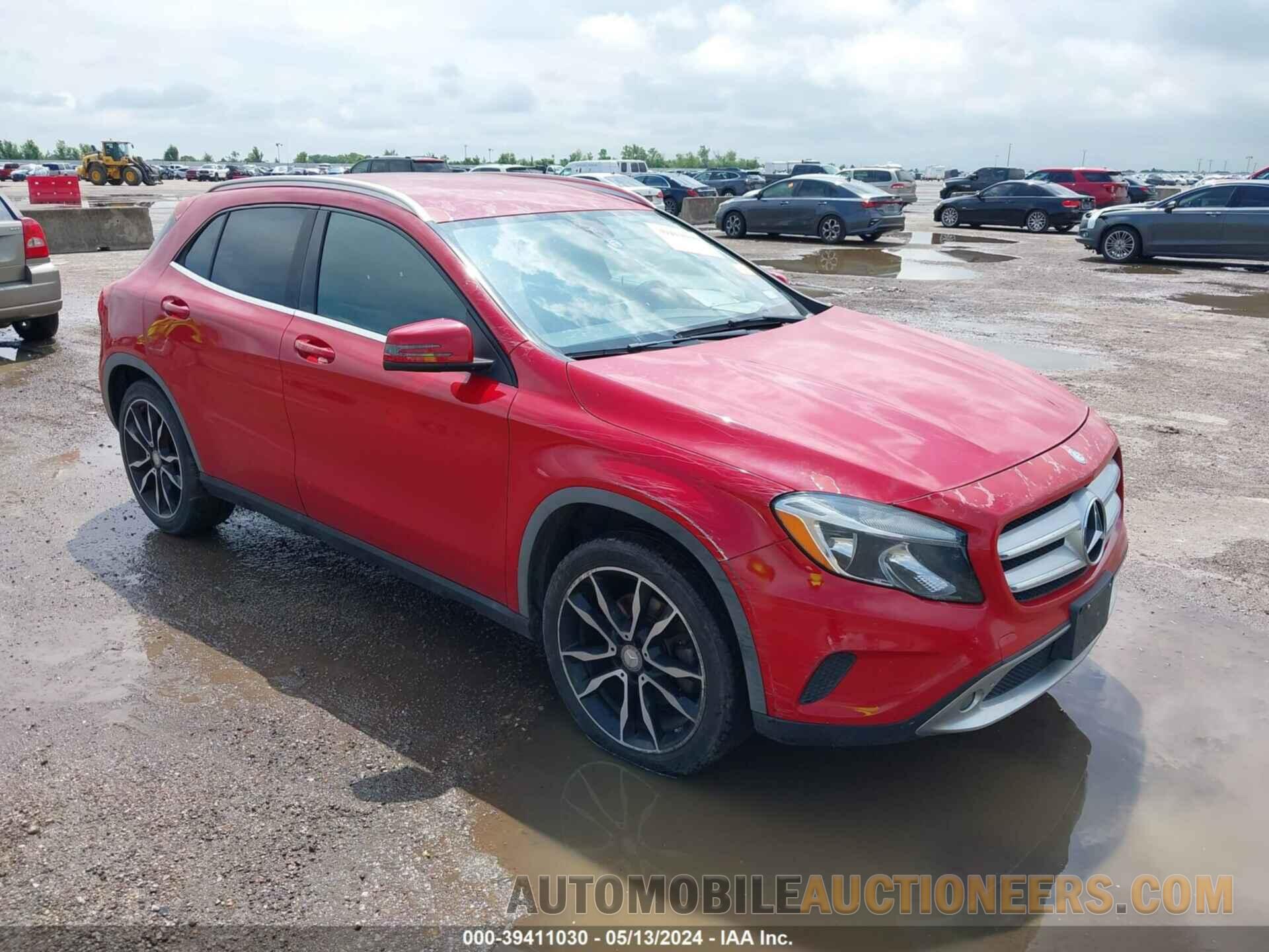 WDCTG4EB3FJ181277 MERCEDES-BENZ GLA 250 2015