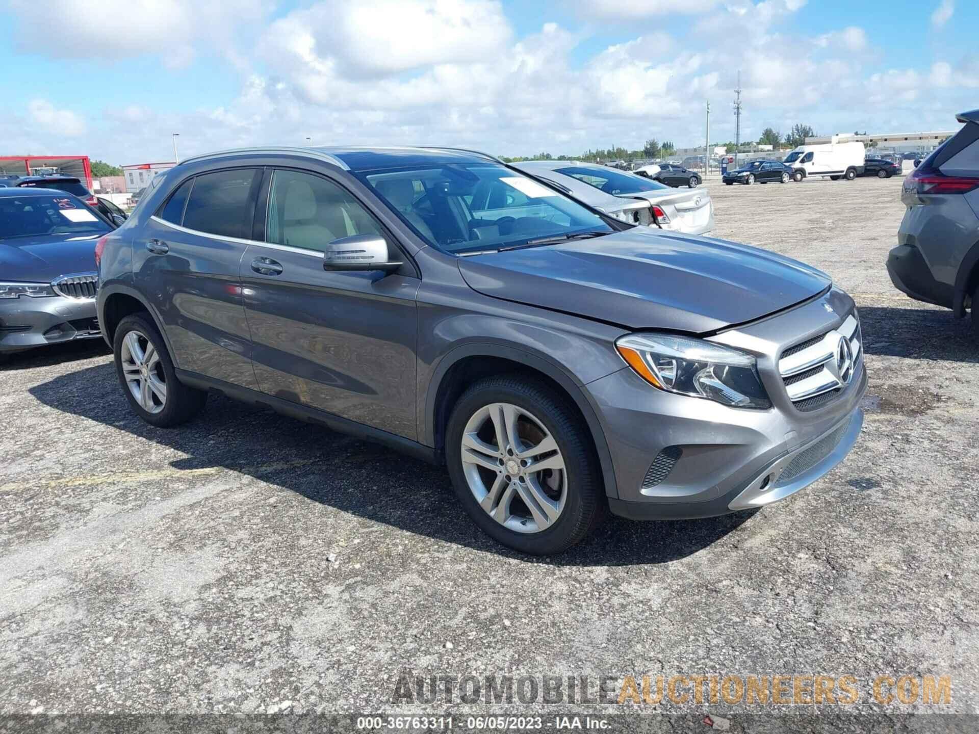 WDCTG4EB3FJ184342 MERCEDES-BENZ GLA-CLASS 2015