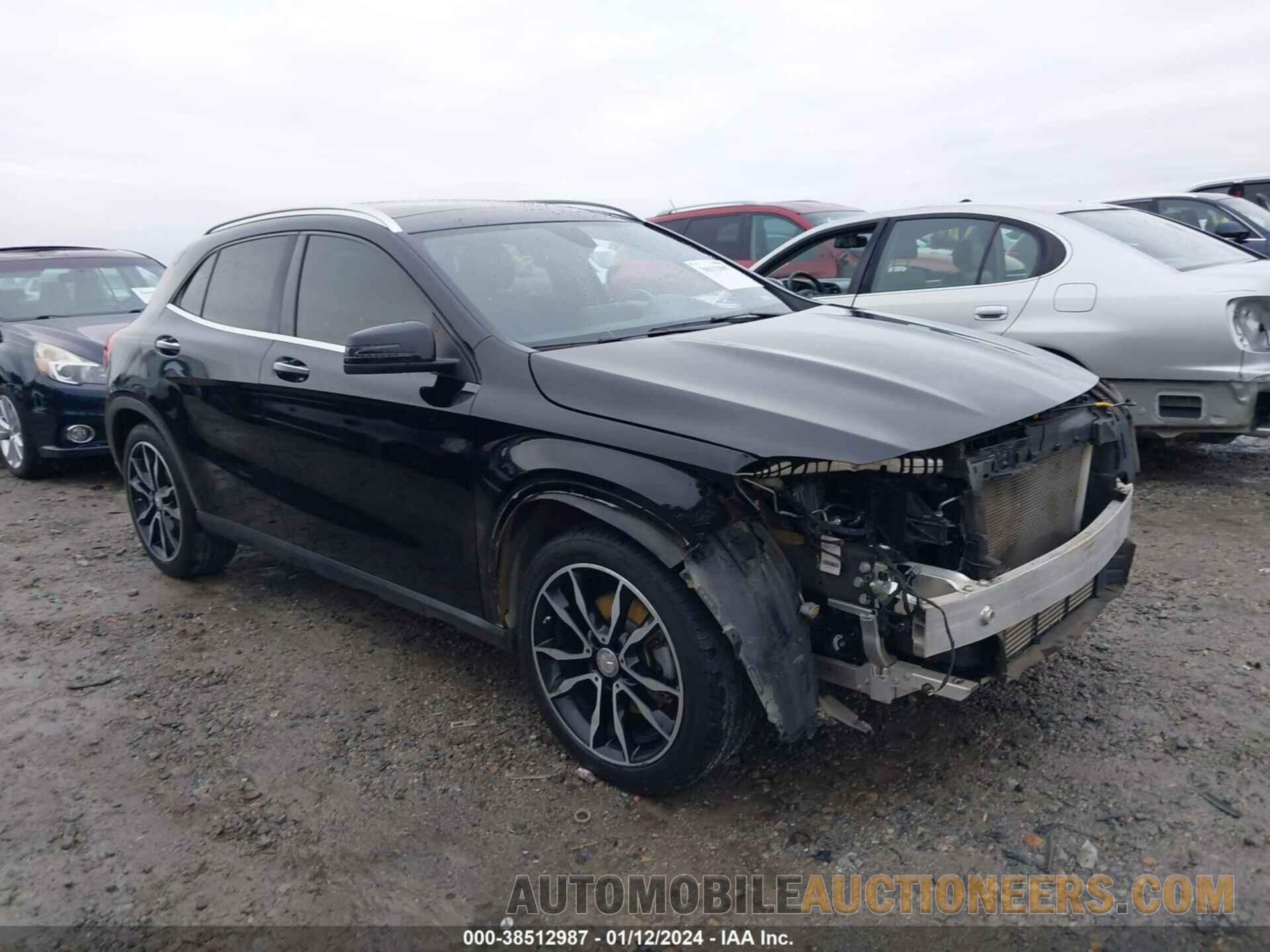 WDCTG4EB3GJ189333 MERCEDES-BENZ GLA 250 2016