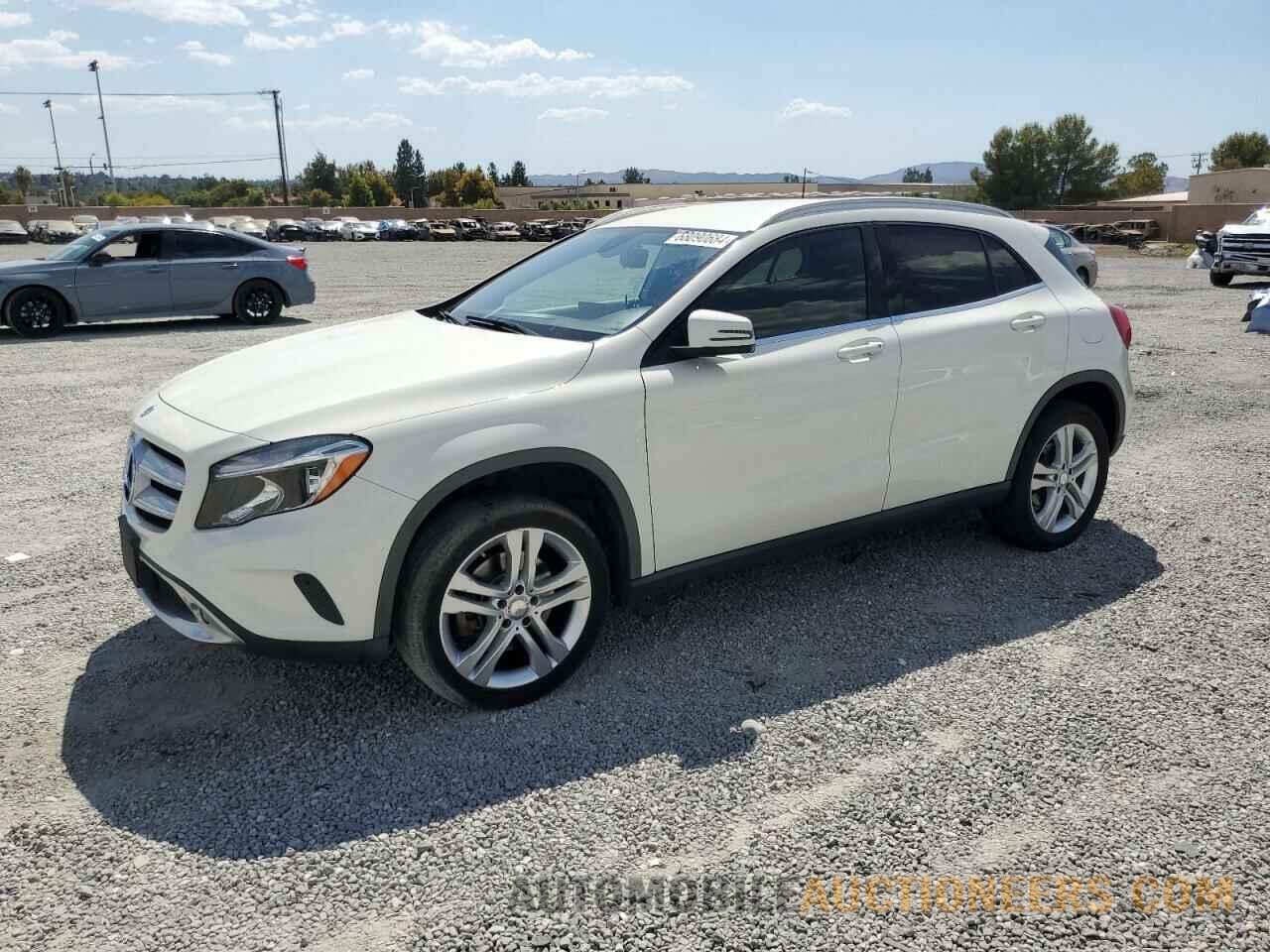 WDCTG4EB3GJ206650 MERCEDES-BENZ GLA-CLASS 2016