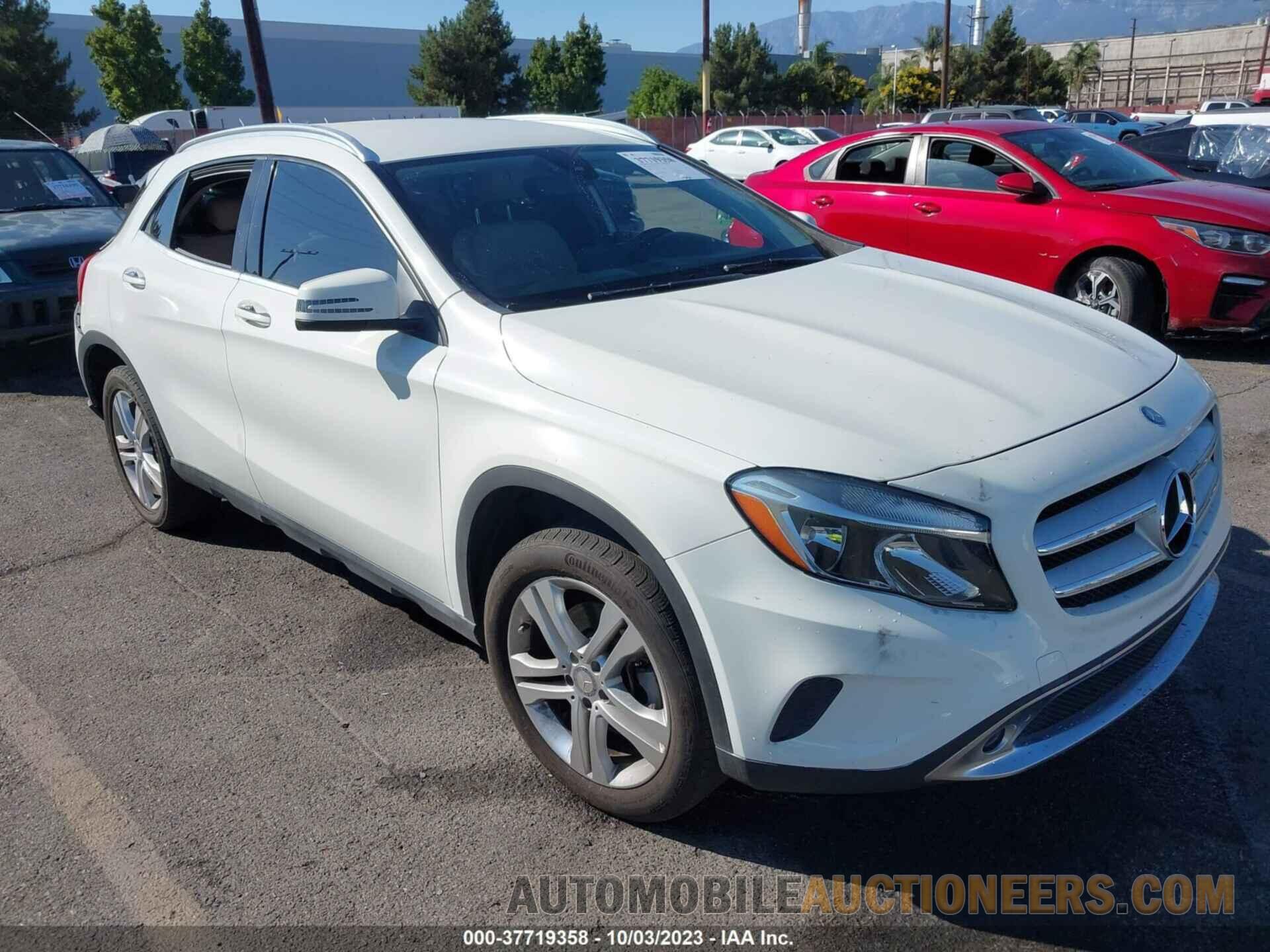 WDCTG4EB3GJ218264 MERCEDES-BENZ GLA 2016