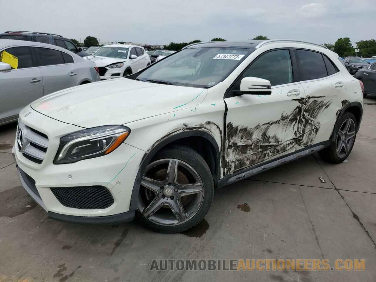 WDCTG4EB3GJ224520 MERCEDES-BENZ GLA-CLASS 2016