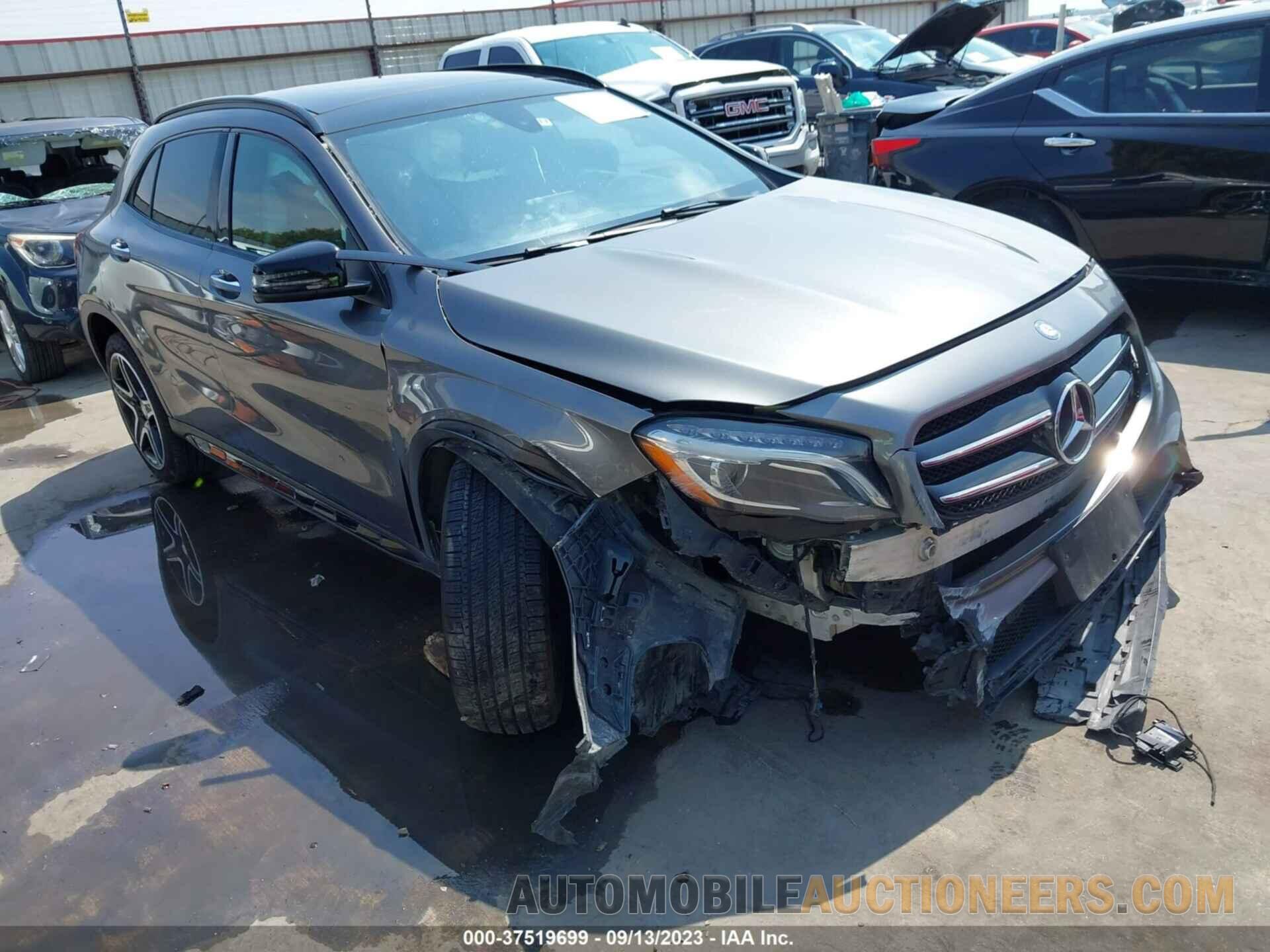 WDCTG4EB3GJ255105 MERCEDES-BENZ GLA 2016