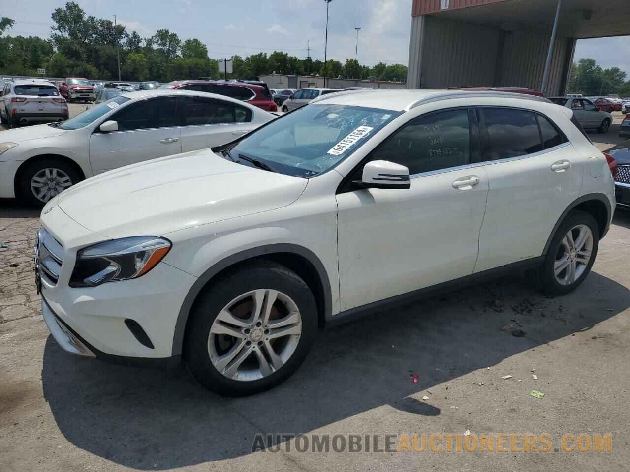 WDCTG4EB3GJ256478 MERCEDES-BENZ GLA-CLASS 2016