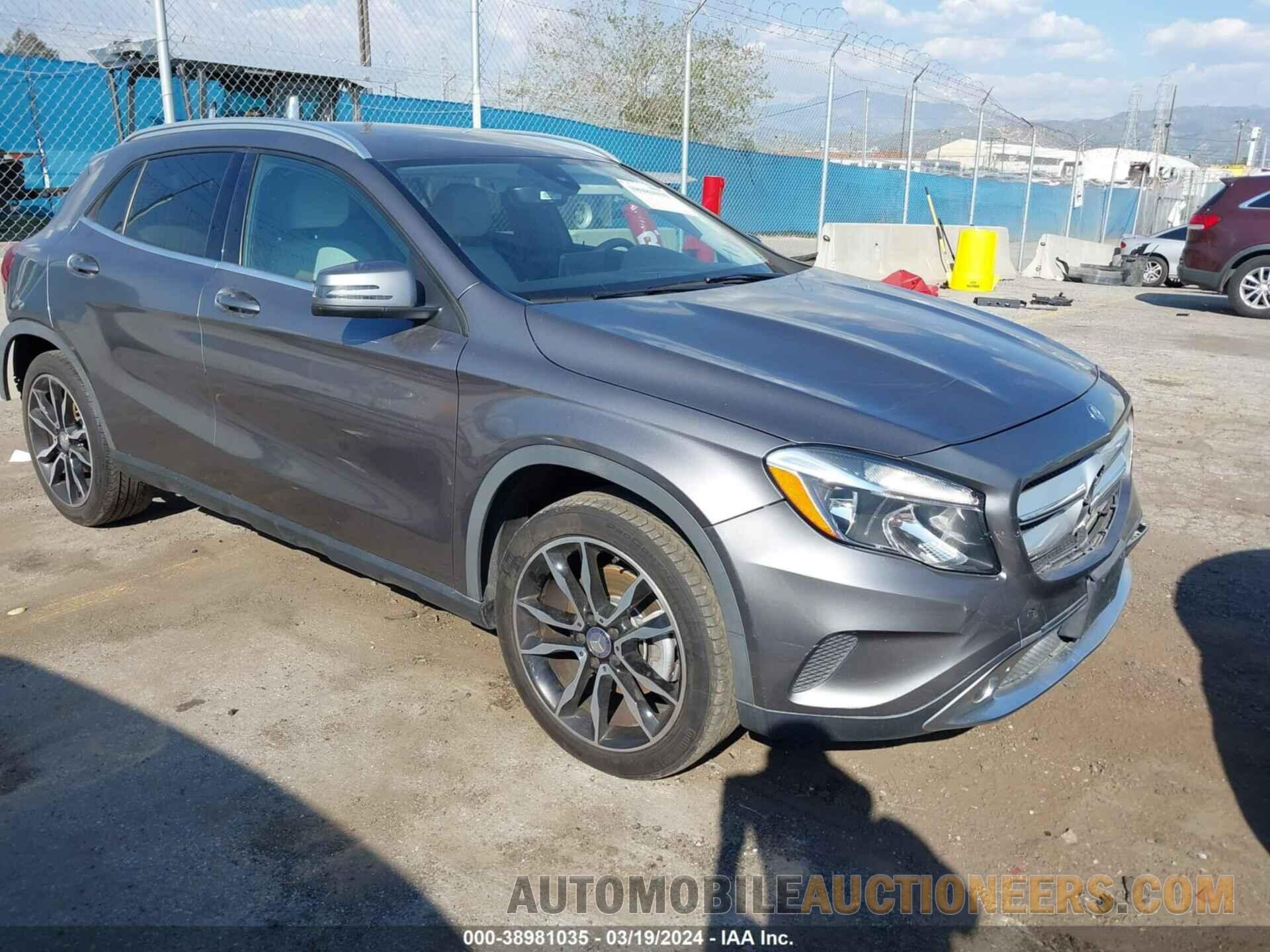 WDCTG4EB3HJ314946 MERCEDES-BENZ GLA 250 2017