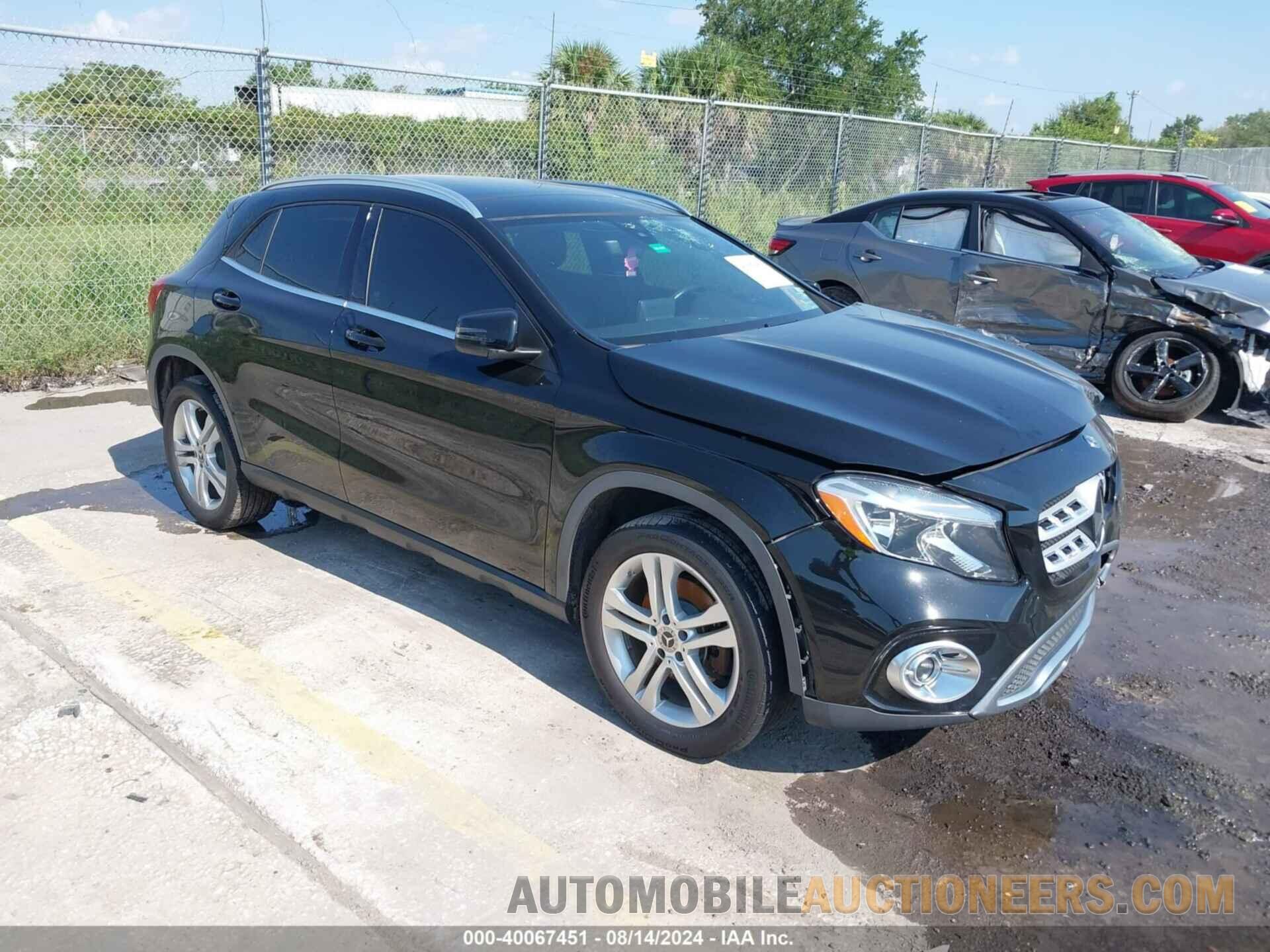 WDCTG4EB3JJ449611 MERCEDES-BENZ GLA 2018