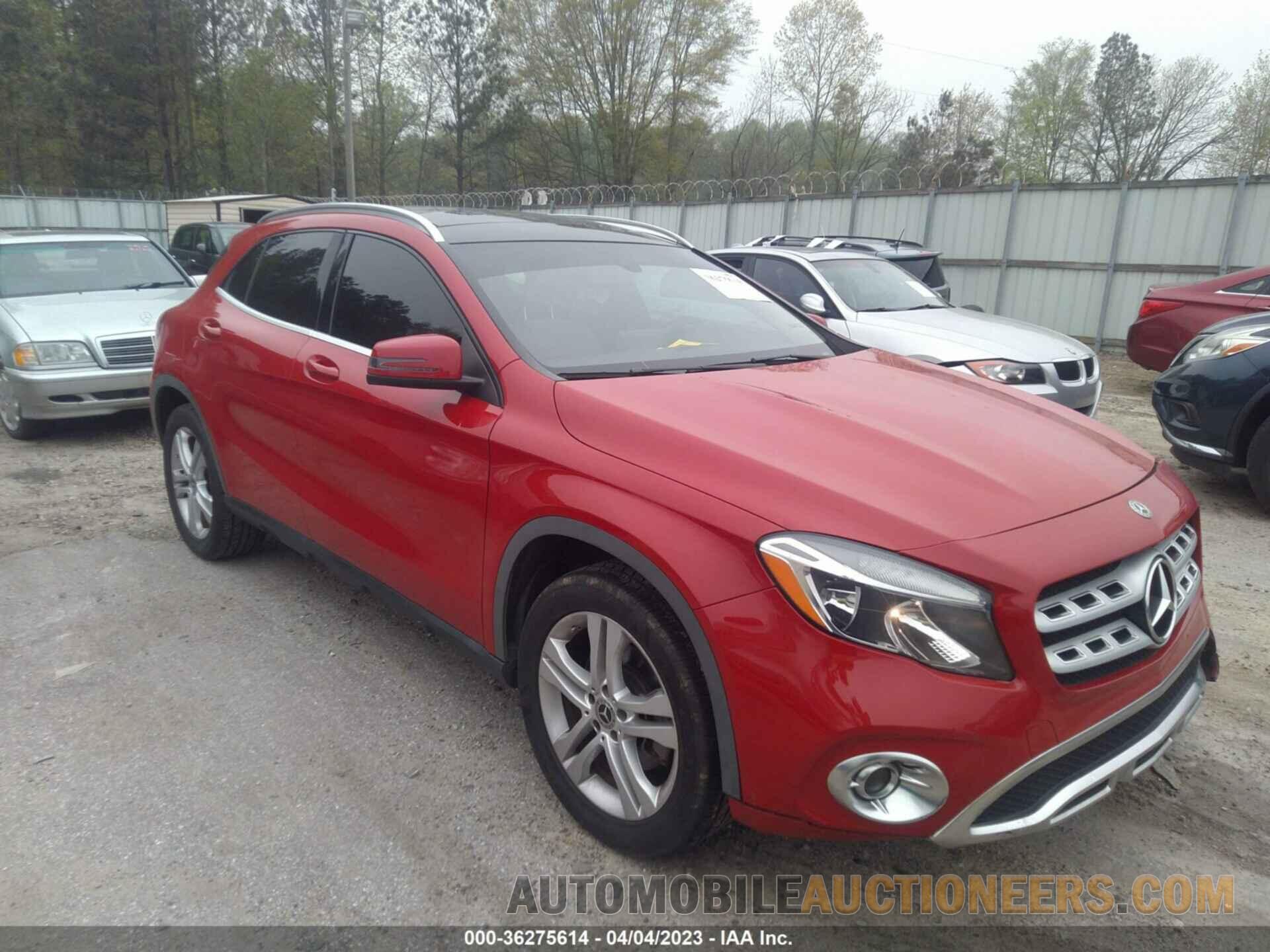 WDCTG4EB3JJ451147 MERCEDES-BENZ GLA 2018