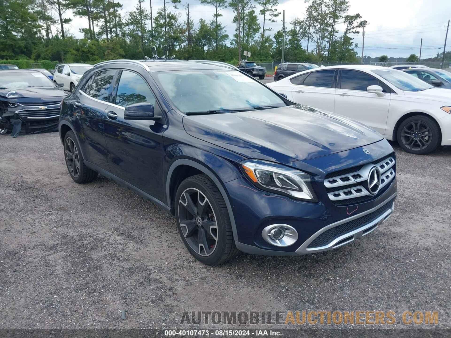 WDCTG4EB3JJ456655 MERCEDES-BENZ GLA 250 2018