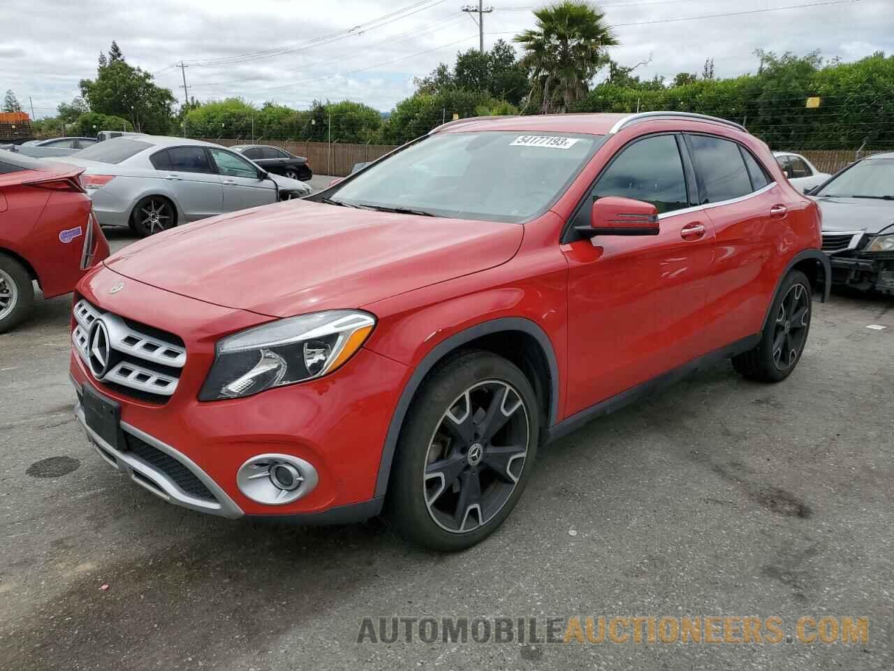 WDCTG4EB3KJ550407 MERCEDES-BENZ GLA-CLASS 2019