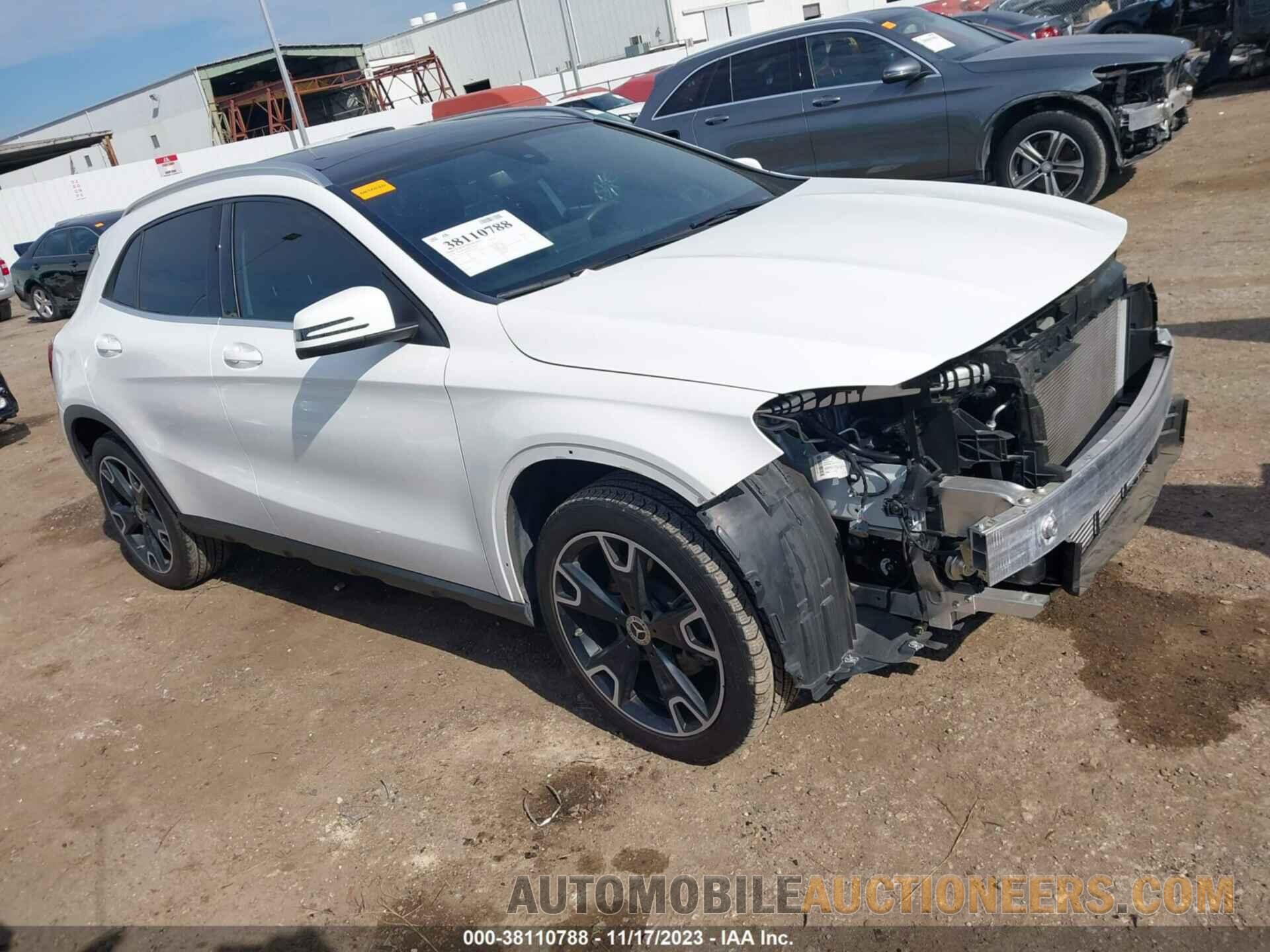 WDCTG4EB3KJ576621 MERCEDES-BENZ GLA 250 2019