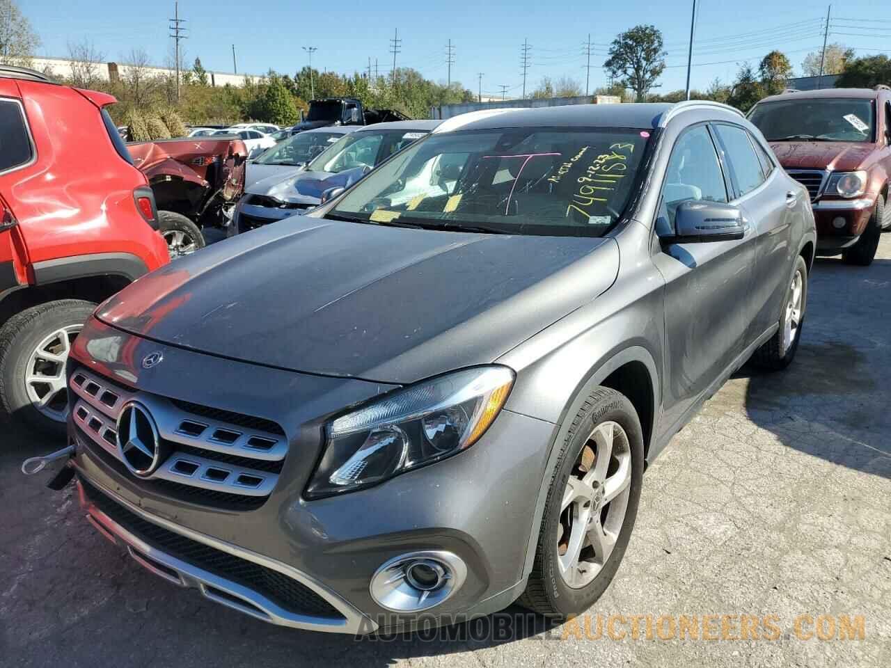 WDCTG4EB3KJ579681 MERCEDES-BENZ GLA-CLASS 2019