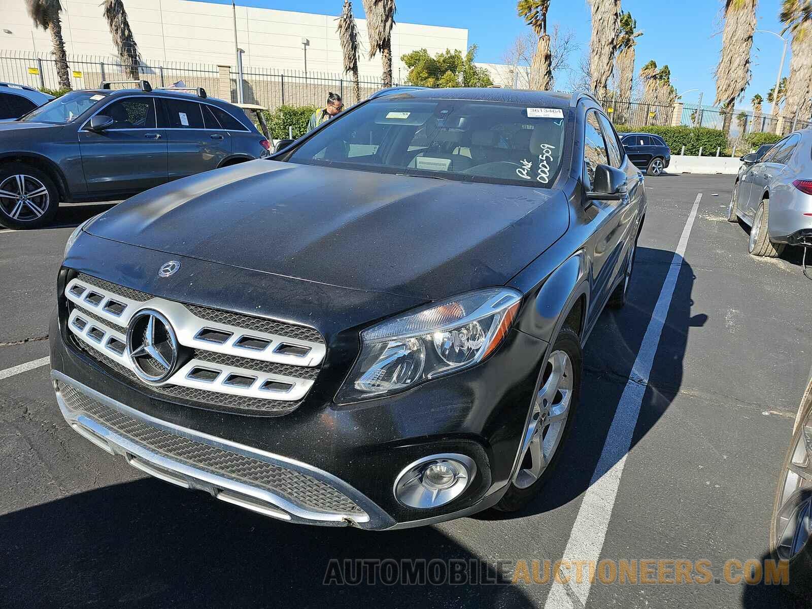 WDCTG4EB3KU000509 Mercedes-Benz GLA 2019