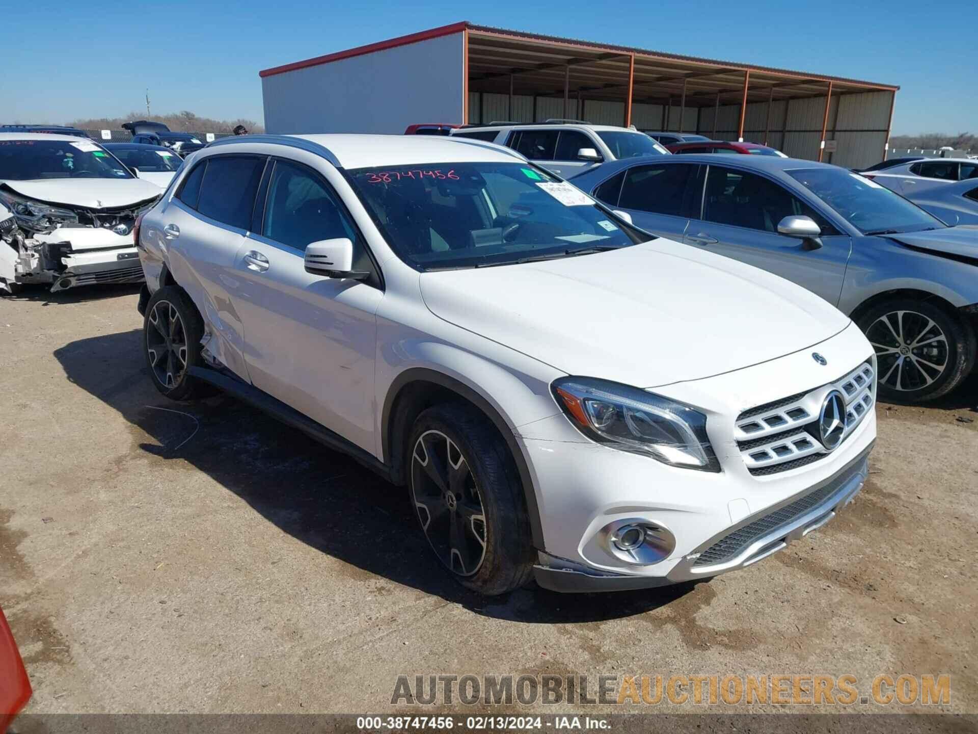 WDCTG4EB3KU000591 MERCEDES-BENZ GLA 250 2019