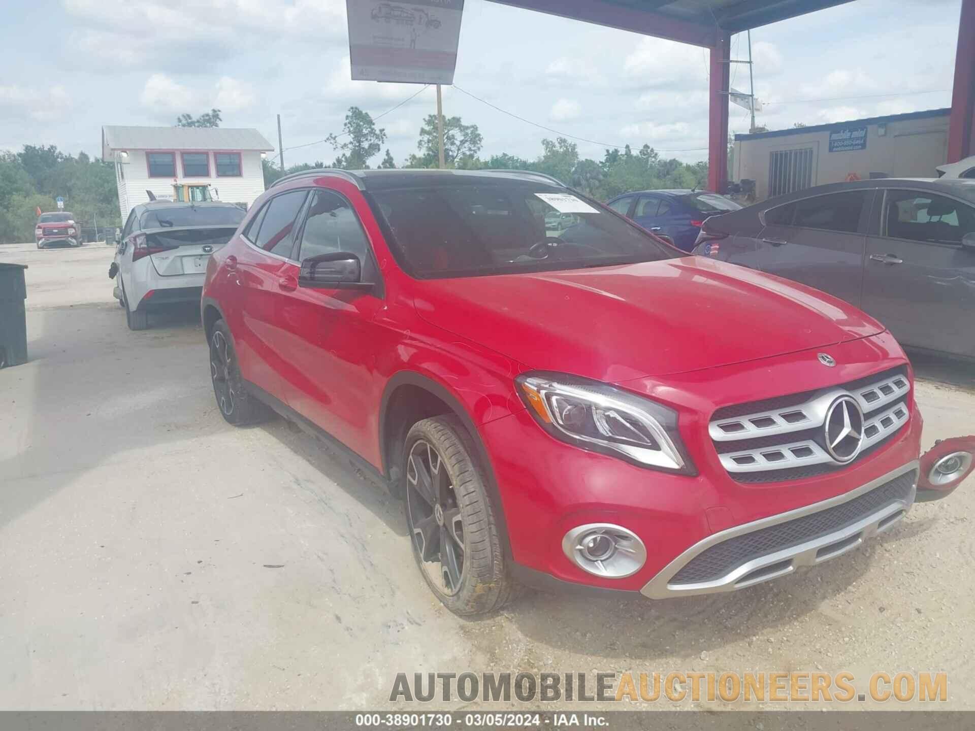 WDCTG4EB3KU005998 MERCEDES-BENZ GLA 250 2019