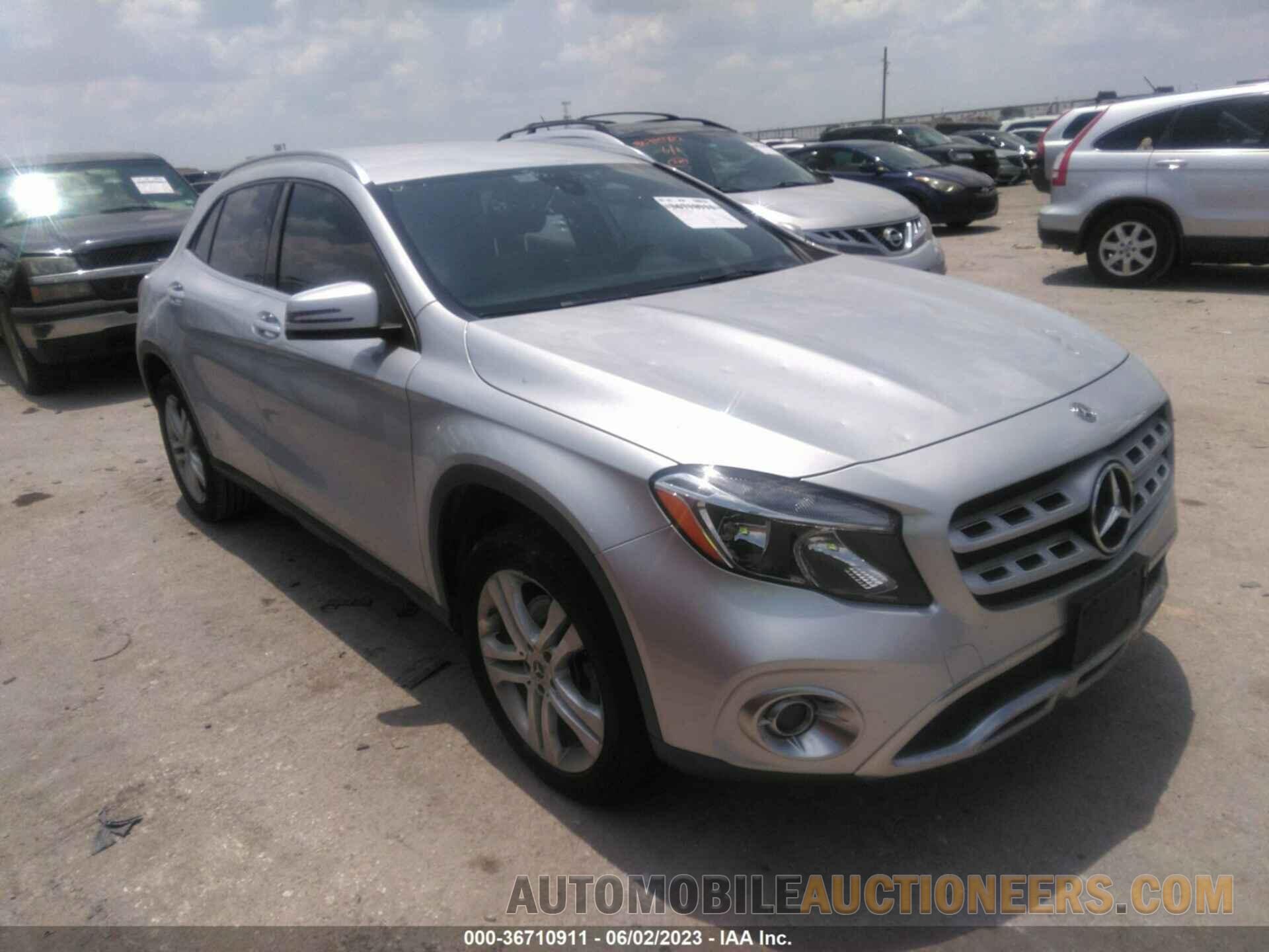 WDCTG4EB3KU010165 MERCEDES-BENZ GLA 2019