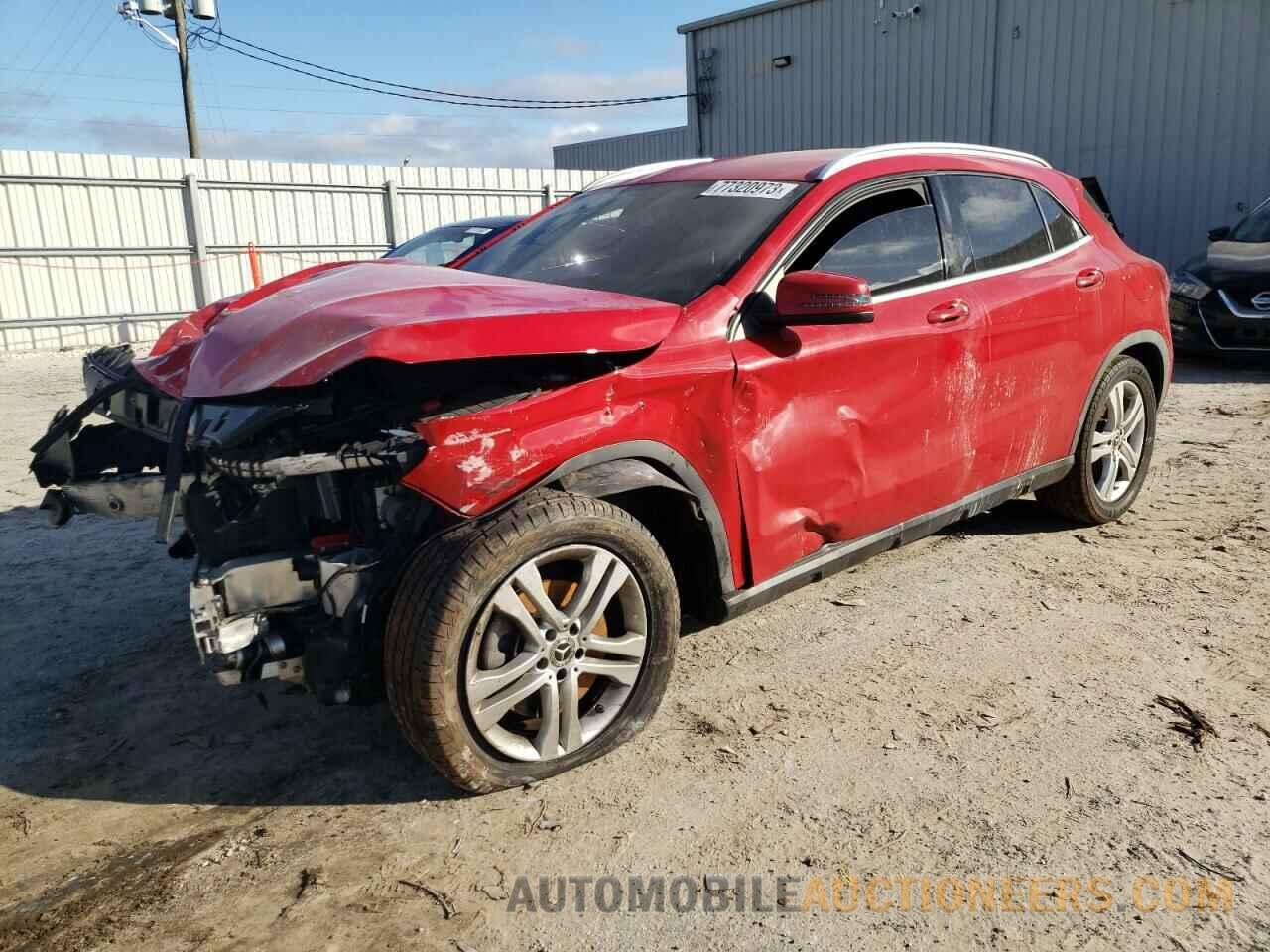 WDCTG4EB3KU018069 MERCEDES-BENZ GLA-CLASS 2019