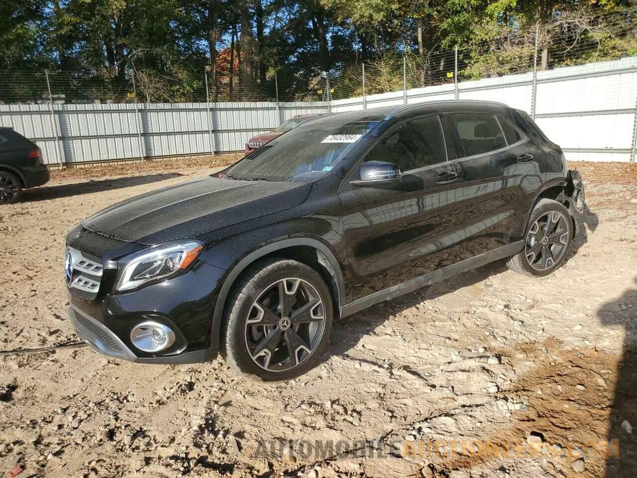 WDCTG4EB3KU019321 MERCEDES-BENZ GLA-CLASS 2019