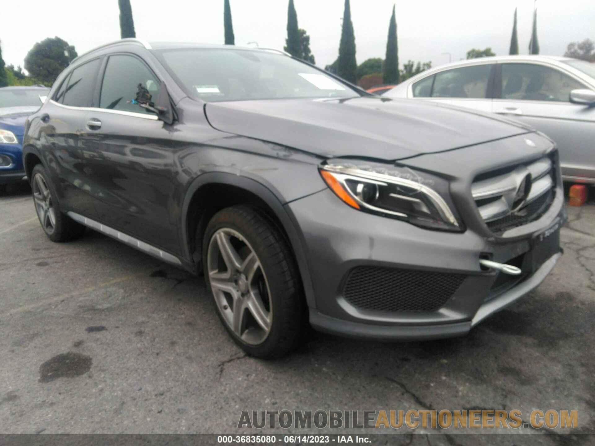 WDCTG4EB4GJ212036 MERCEDES-BENZ GLA 2016