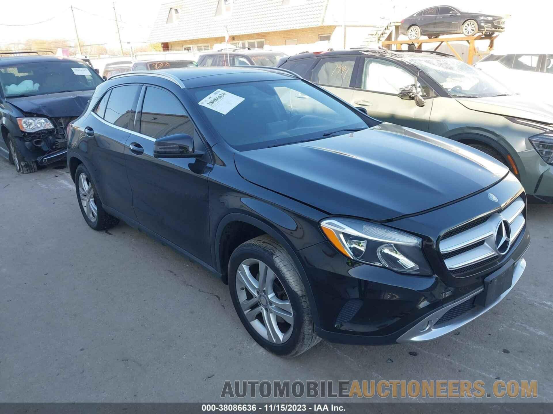 WDCTG4EB4GJ215437 MERCEDES-BENZ GLA 250 2016