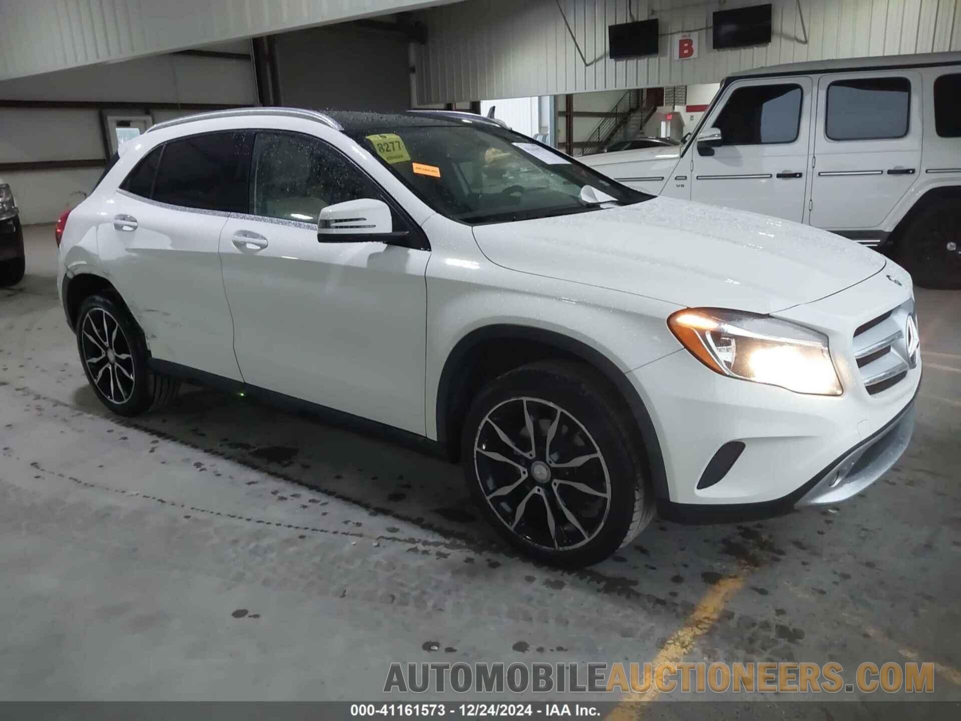 WDCTG4EB4GJ231637 MERCEDES-BENZ GLA 250 2016