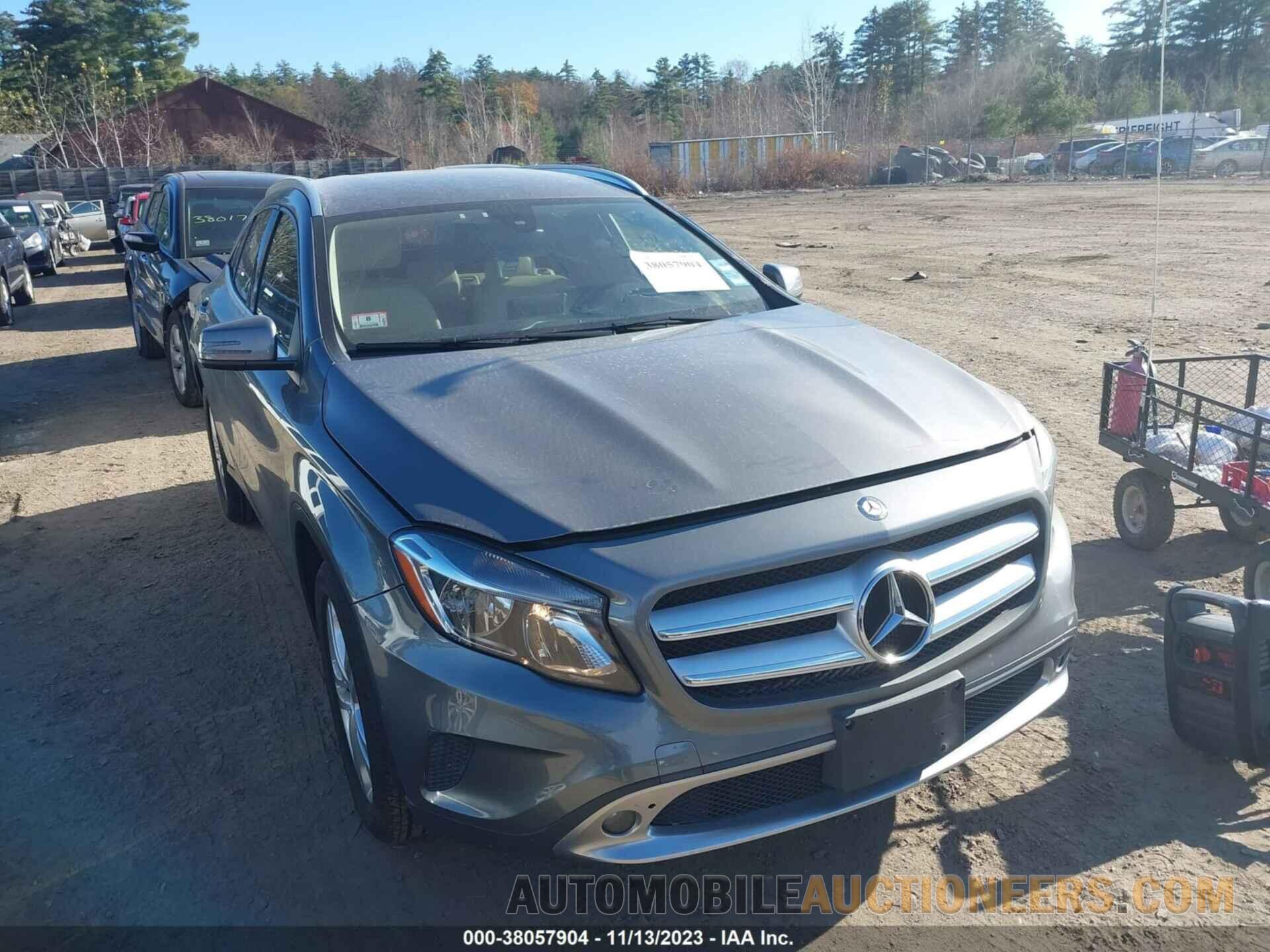 WDCTG4EB4GJ232061 MERCEDES-BENZ GLA 250 2016