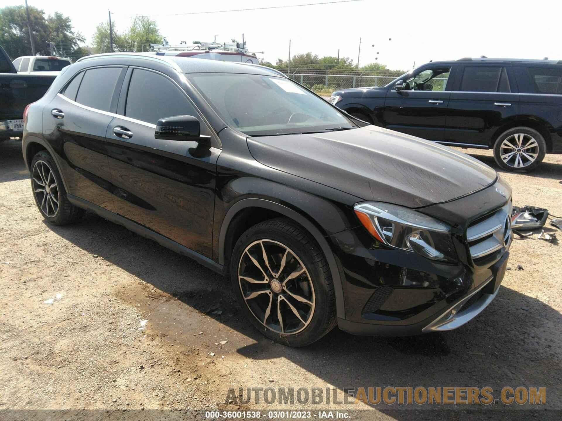 WDCTG4EB4HJ316883 MERCEDES-BENZ GLA 2017