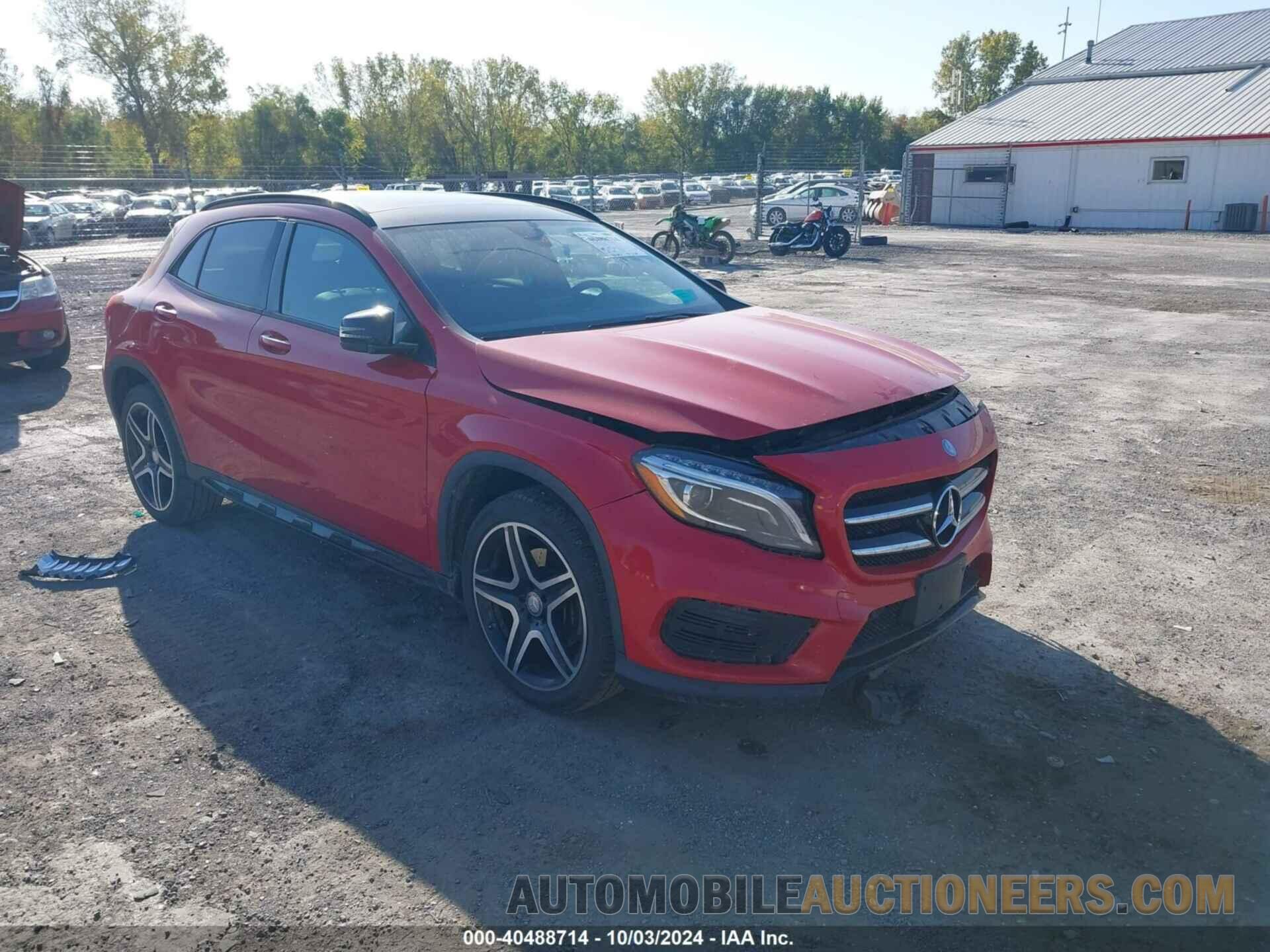 WDCTG4EB4HJ329651 MERCEDES-BENZ GLA 250 2017