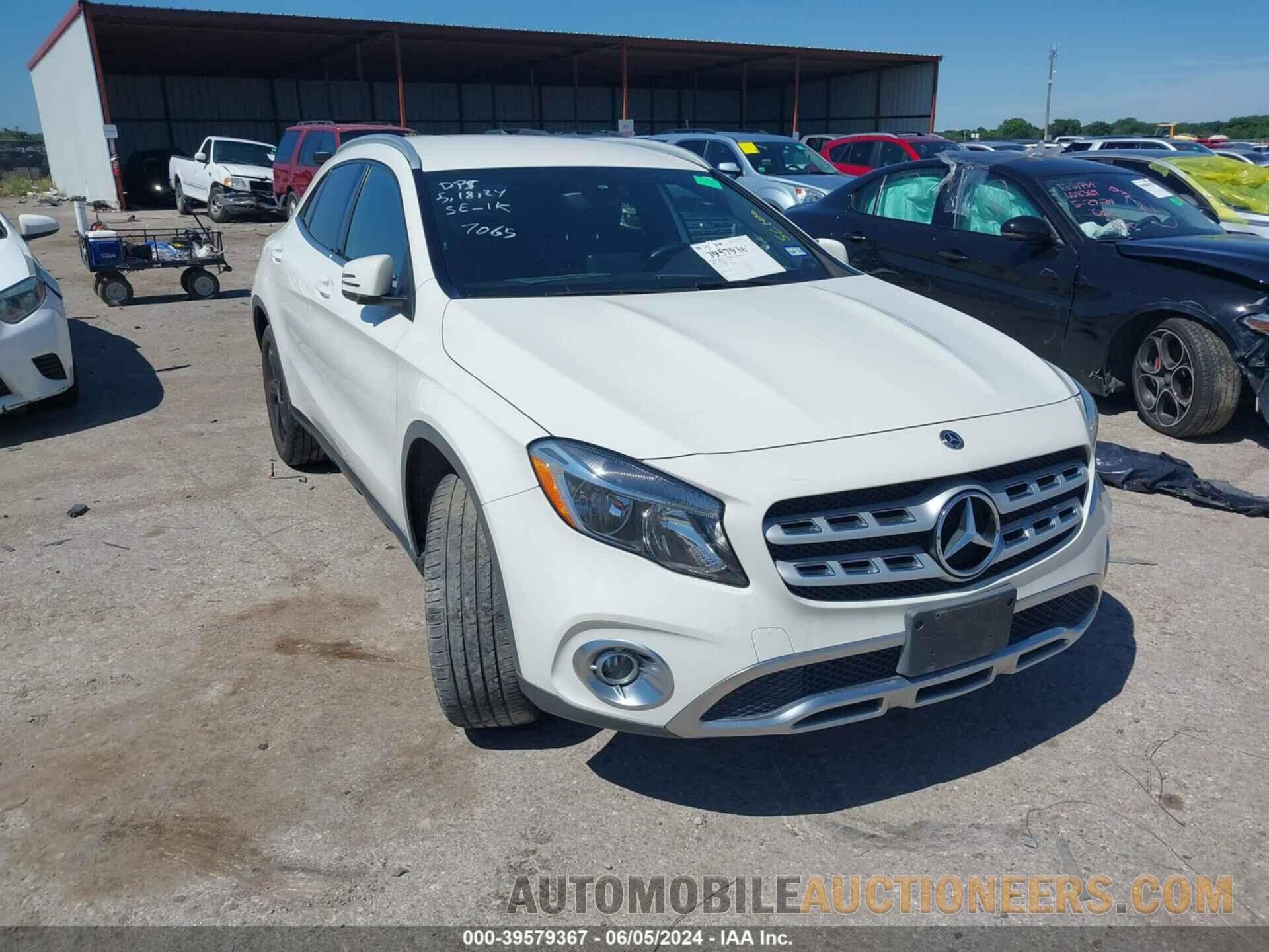 WDCTG4EB4JJ397065 MERCEDES-BENZ GLA 2018