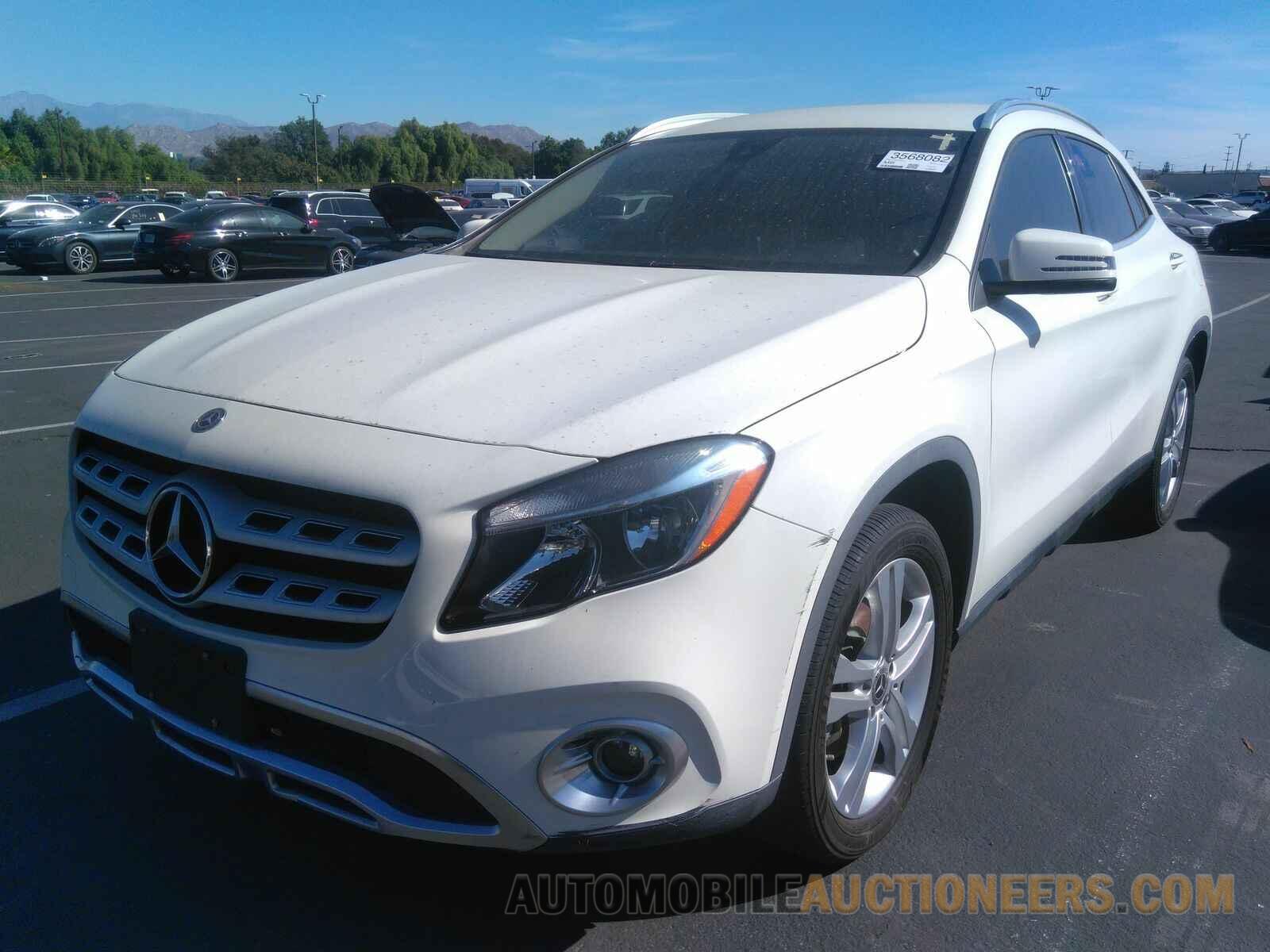 WDCTG4EB4JJ433420 Mercedes-Benz GLA 2018