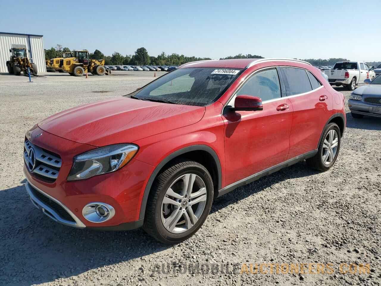 WDCTG4EB4JJ475179 MERCEDES-BENZ GLA-CLASS 2018