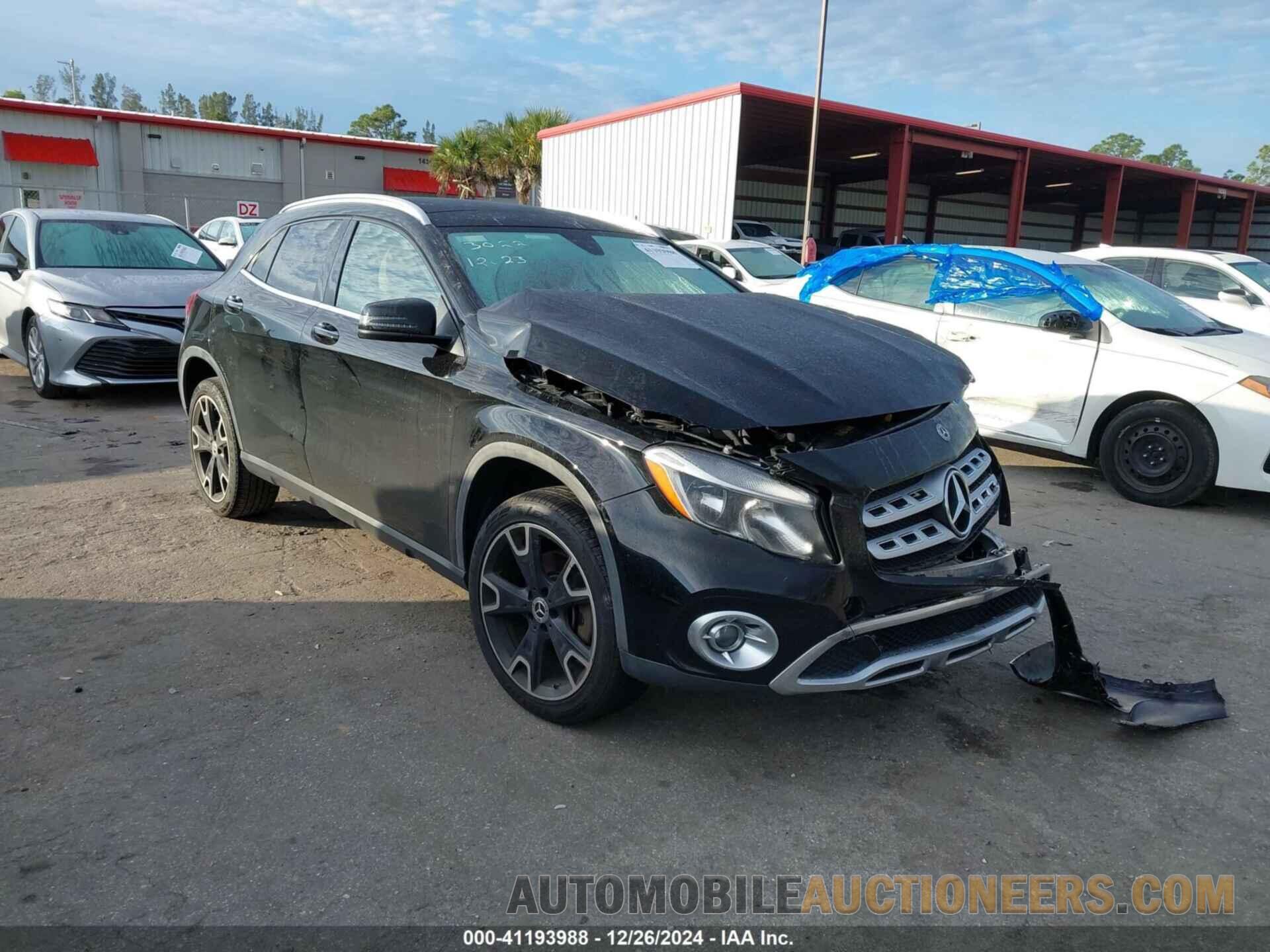 WDCTG4EB4JJ523022 MERCEDES-BENZ GLA 250 2018