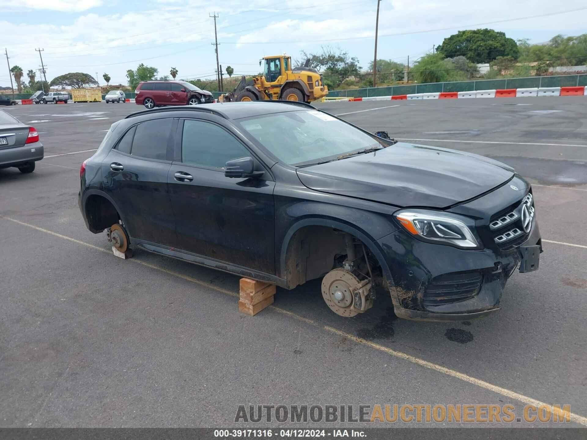 WDCTG4EB4KU003631 MERCEDES-BENZ GLA 250 2019