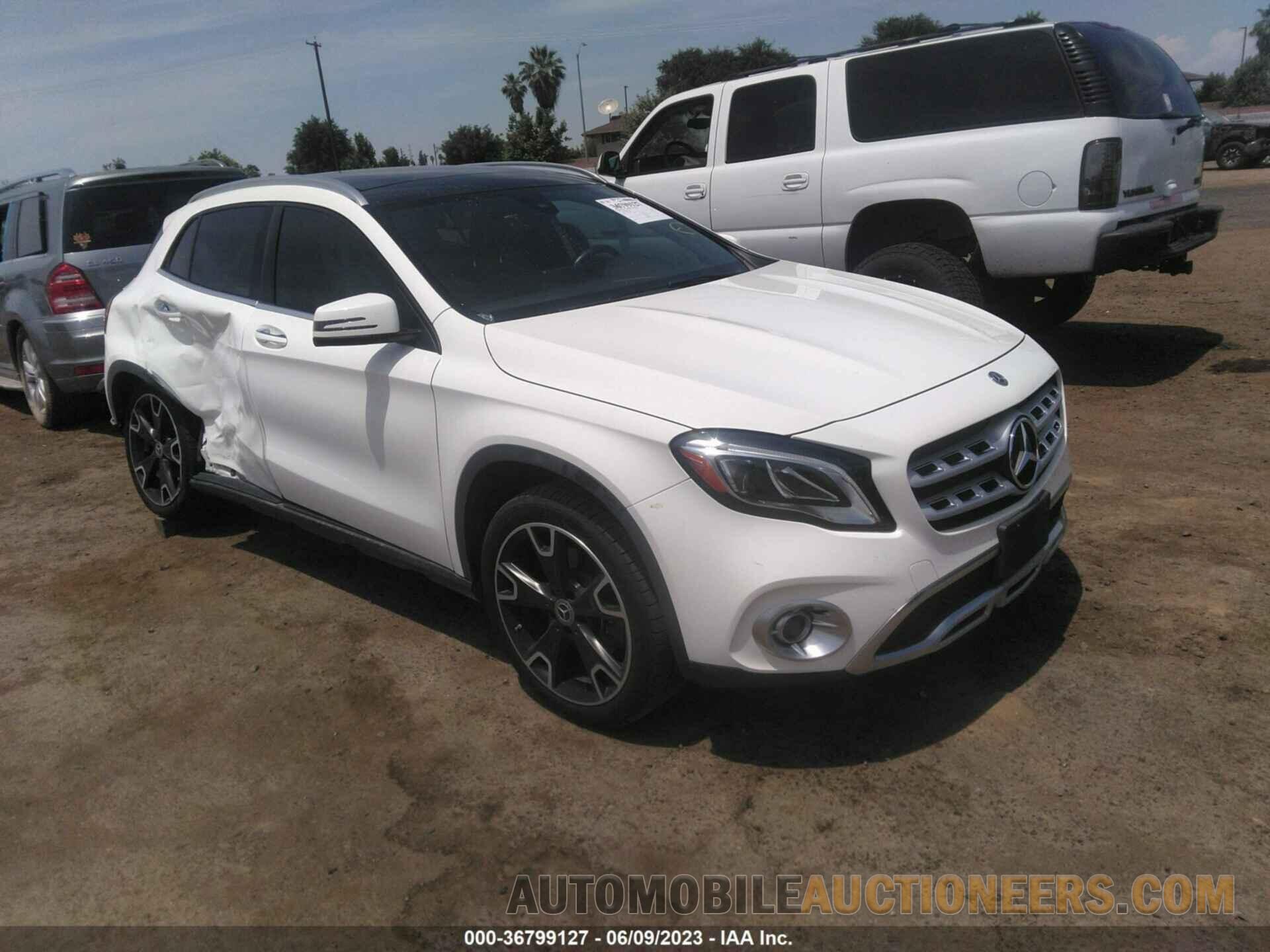 WDCTG4EB4KU009851 MERCEDES-BENZ GLA 2019