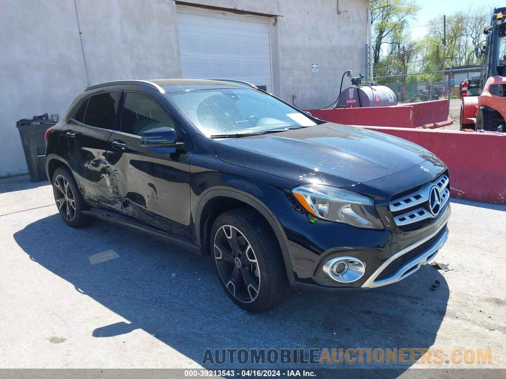 WDCTG4EB4KU013673 MERCEDES-BENZ GLA 250 2019