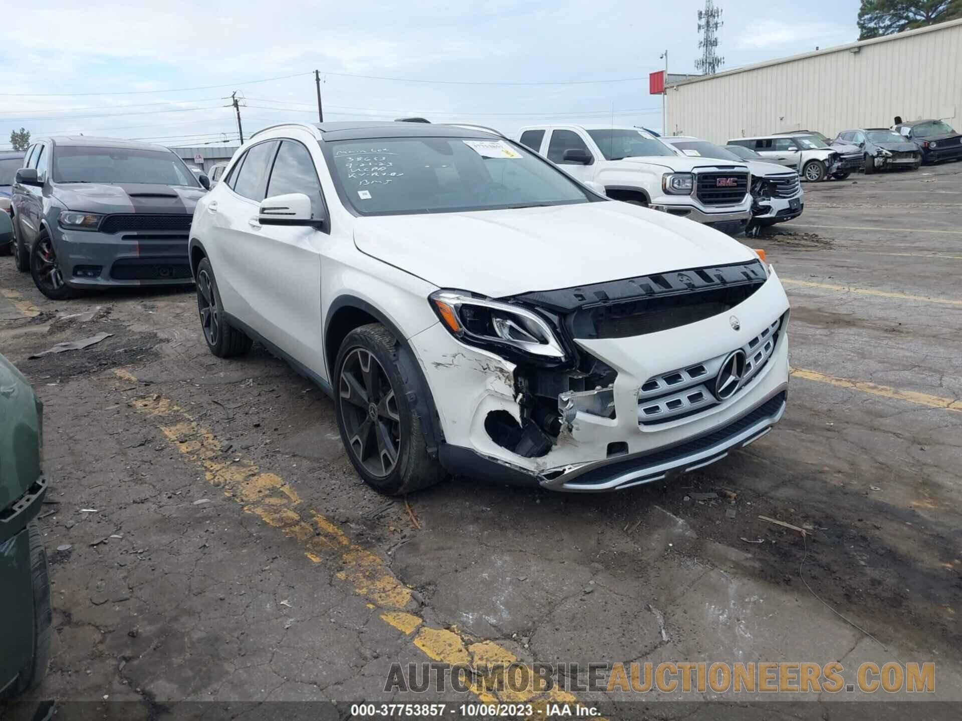 WDCTG4EB4KU014032 MERCEDES-BENZ GLA 2019