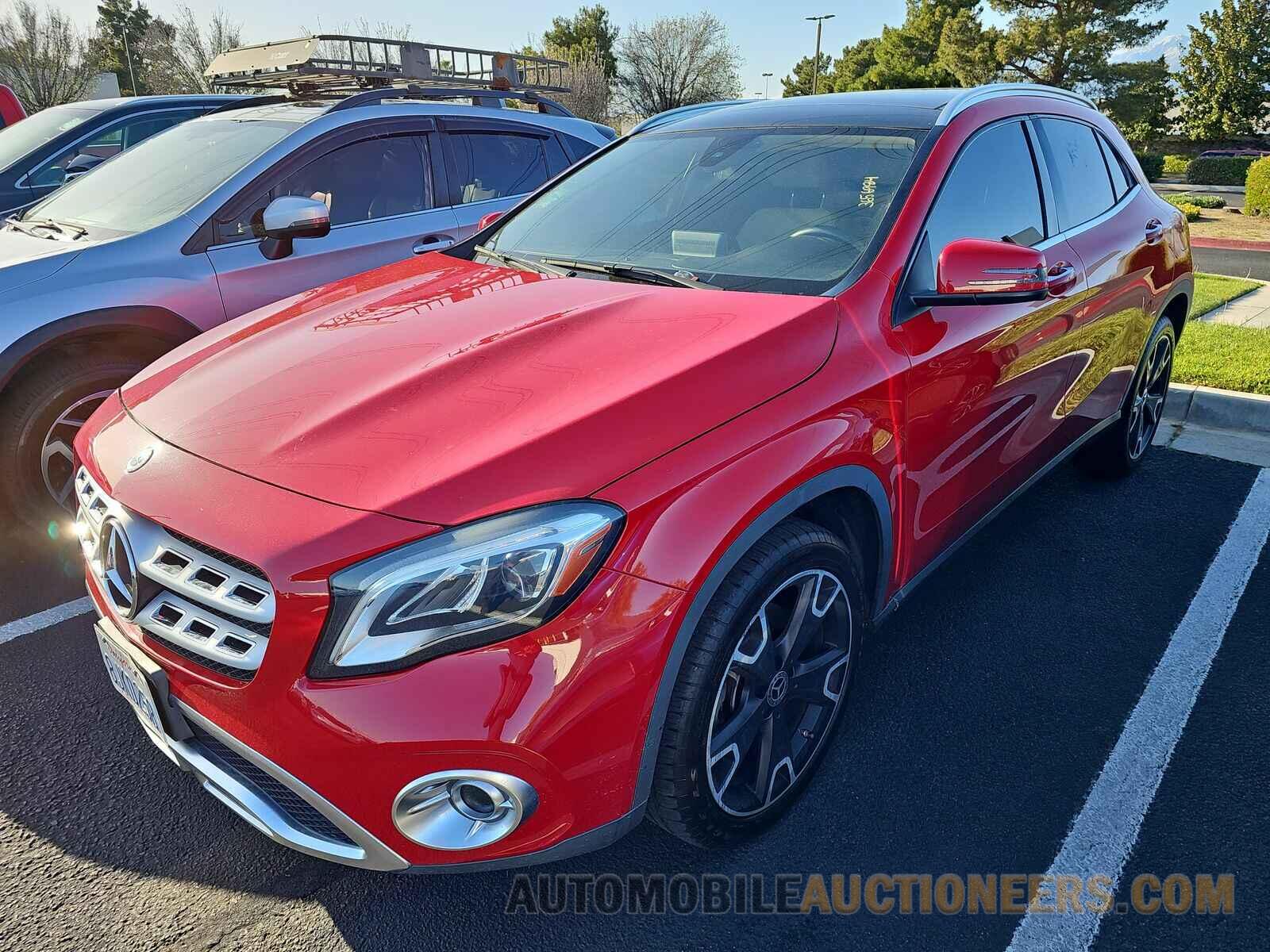 WDCTG4EB4KU014144 Mercedes-Benz GLA 2019