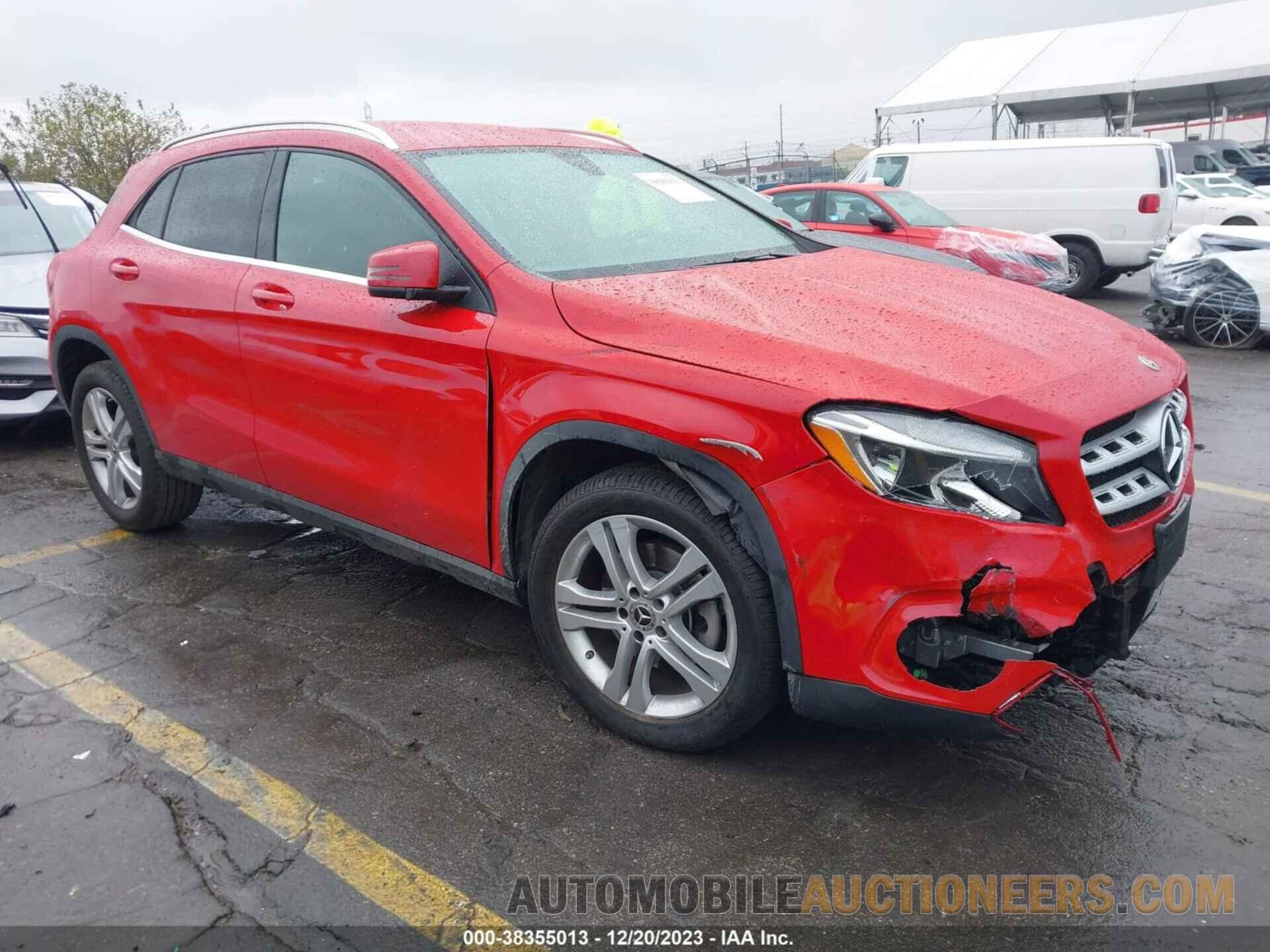 WDCTG4EB4KU016959 MERCEDES-BENZ GLA 250 2019