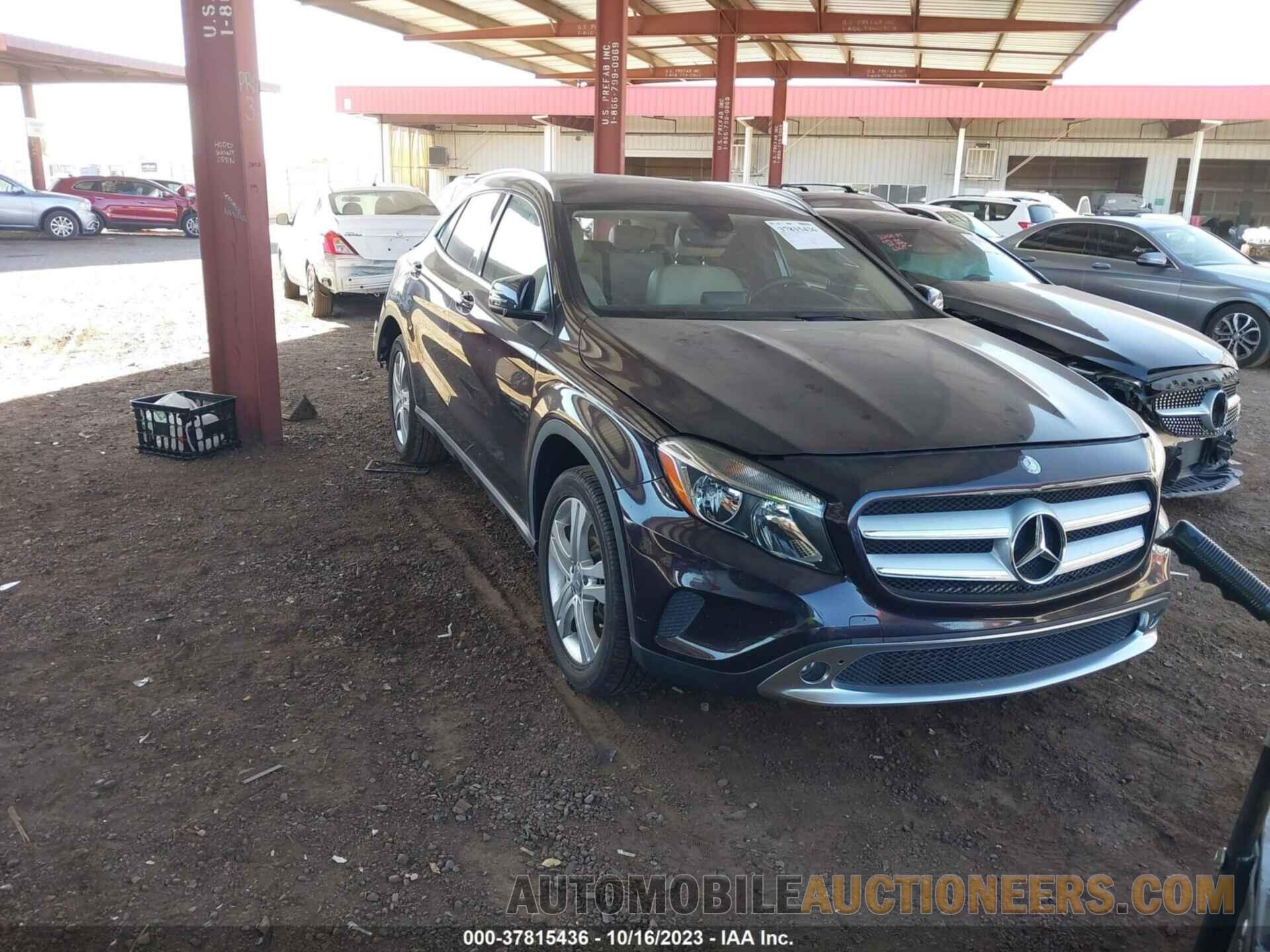 WDCTG4EB5FJ117760 MERCEDES-BENZ GLA 2015