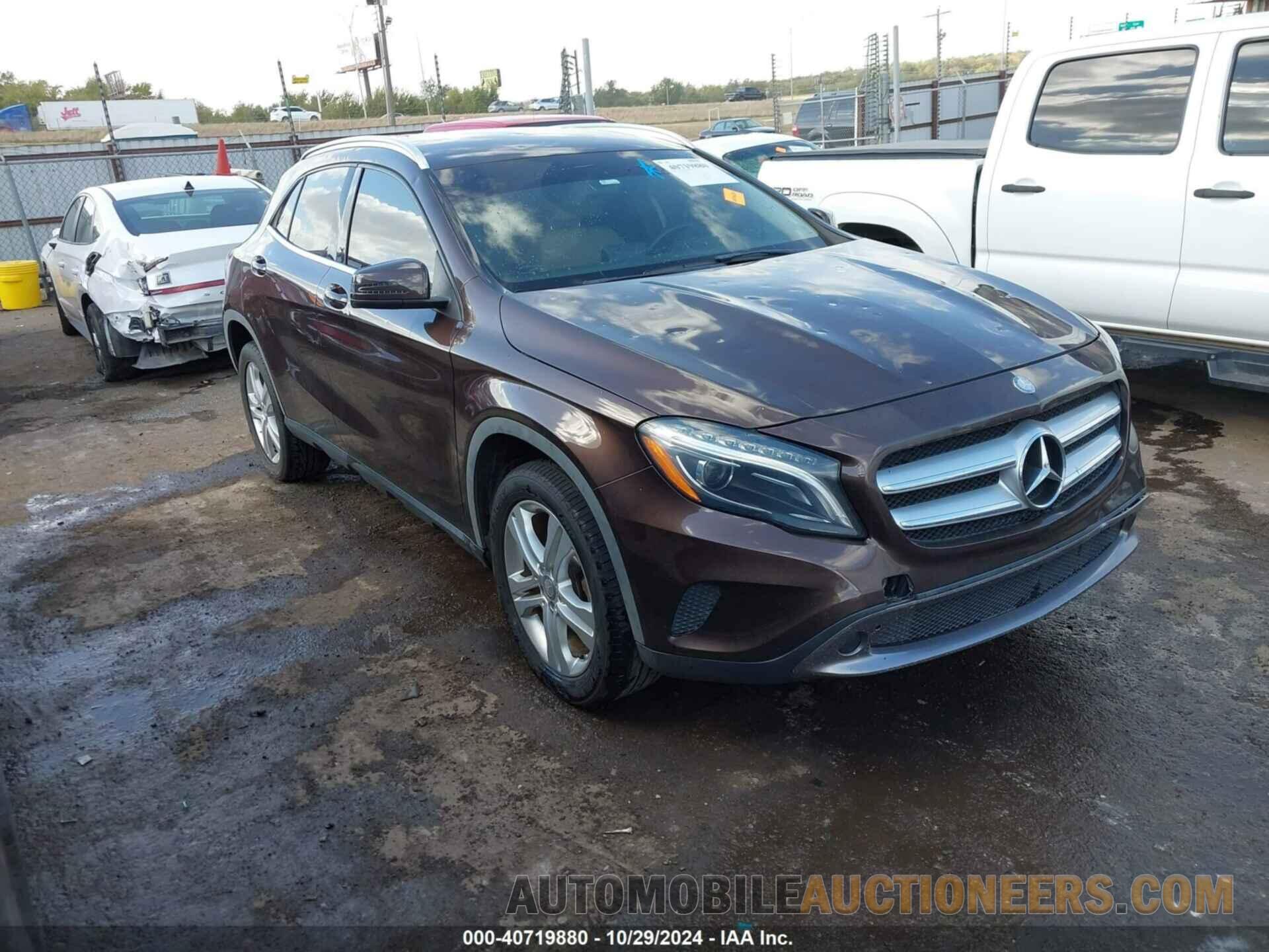 WDCTG4EB5FJ128810 MERCEDES-BENZ GLA 250 2015