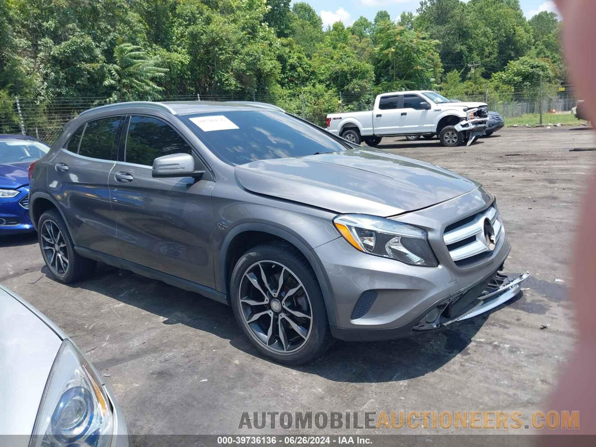 WDCTG4EB5FJ153335 MERCEDES-BENZ GLA 250 2015