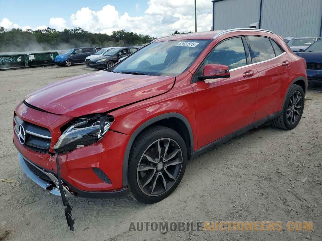 WDCTG4EB5GJ221926 MERCEDES-BENZ GLA-CLASS 2016