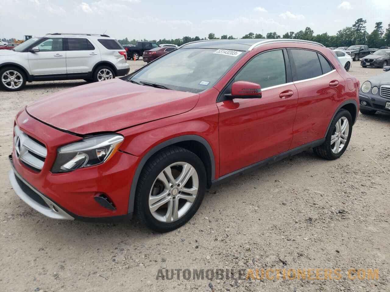 WDCTG4EB5GJ222865 MERCEDES-BENZ GLA-CLASS 2016