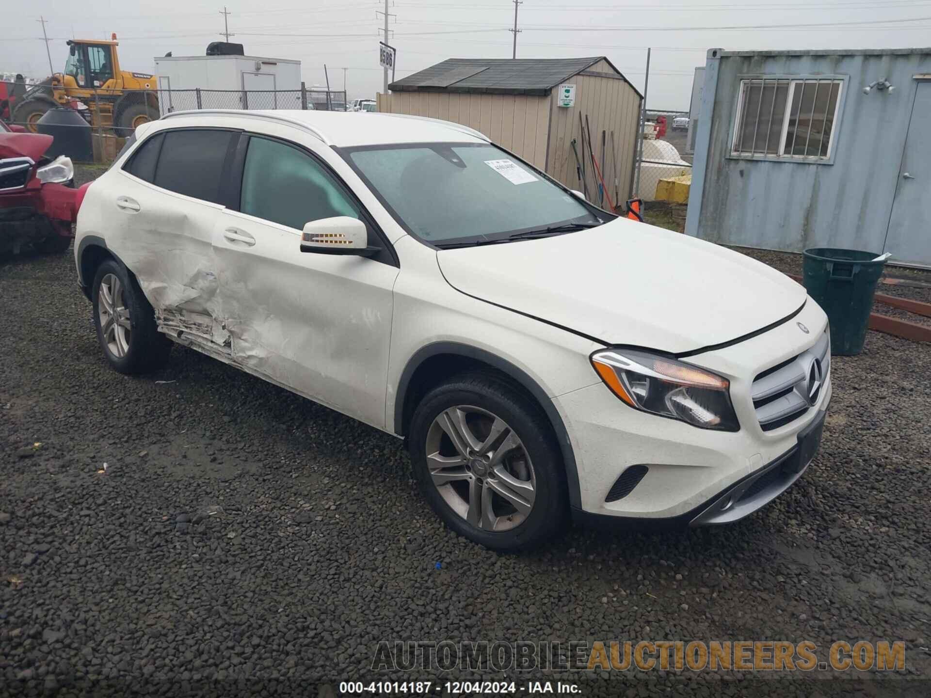 WDCTG4EB5GJ251279 MERCEDES-BENZ GLA 2016