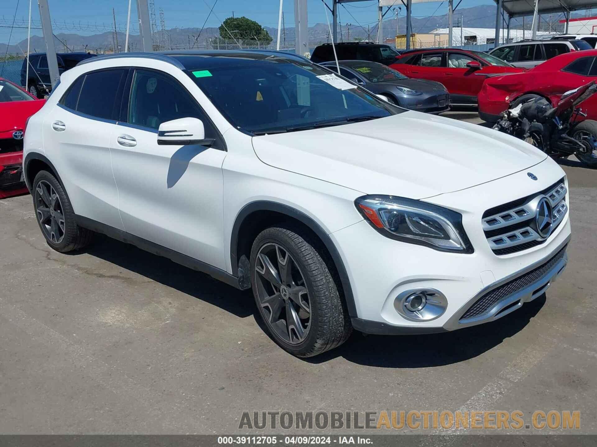 WDCTG4EB5KJ548450 MERCEDES-BENZ GLA 250 2019