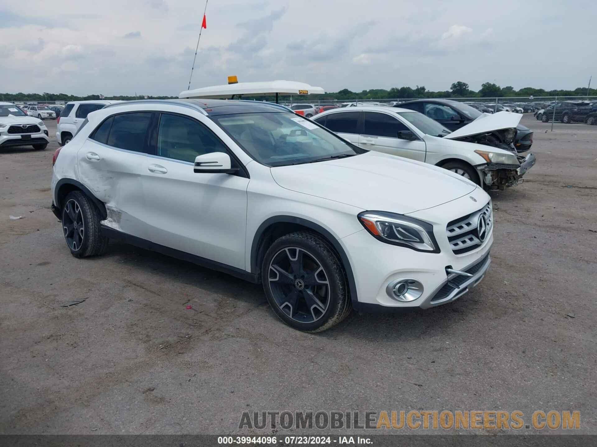 WDCTG4EB5KJ552286 MERCEDES-BENZ GLA 250 2019