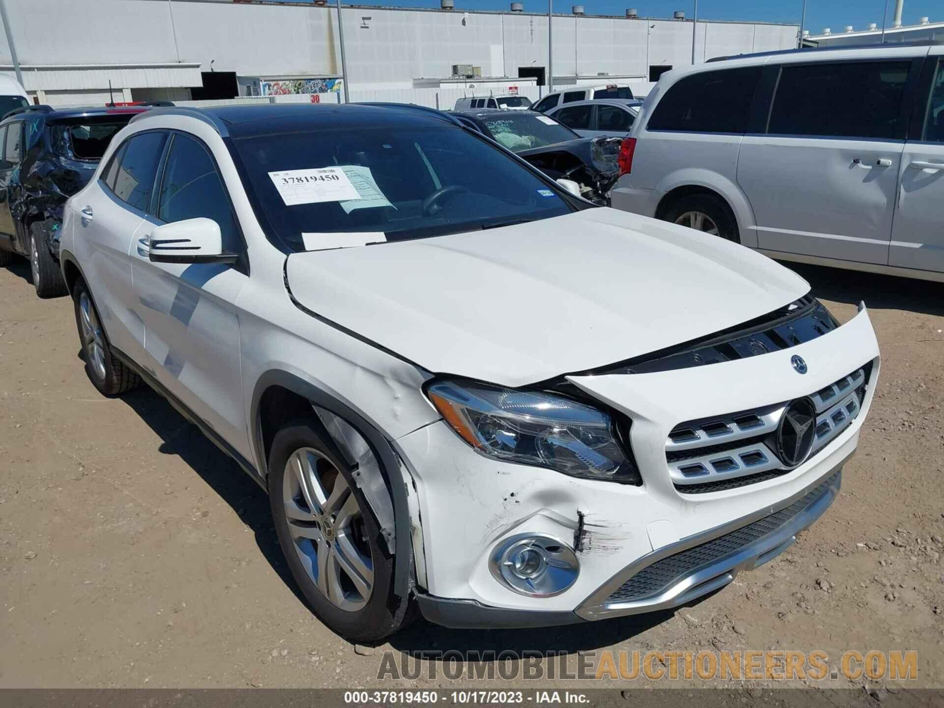 WDCTG4EB5KU017182 MERCEDES-BENZ GLA 2019