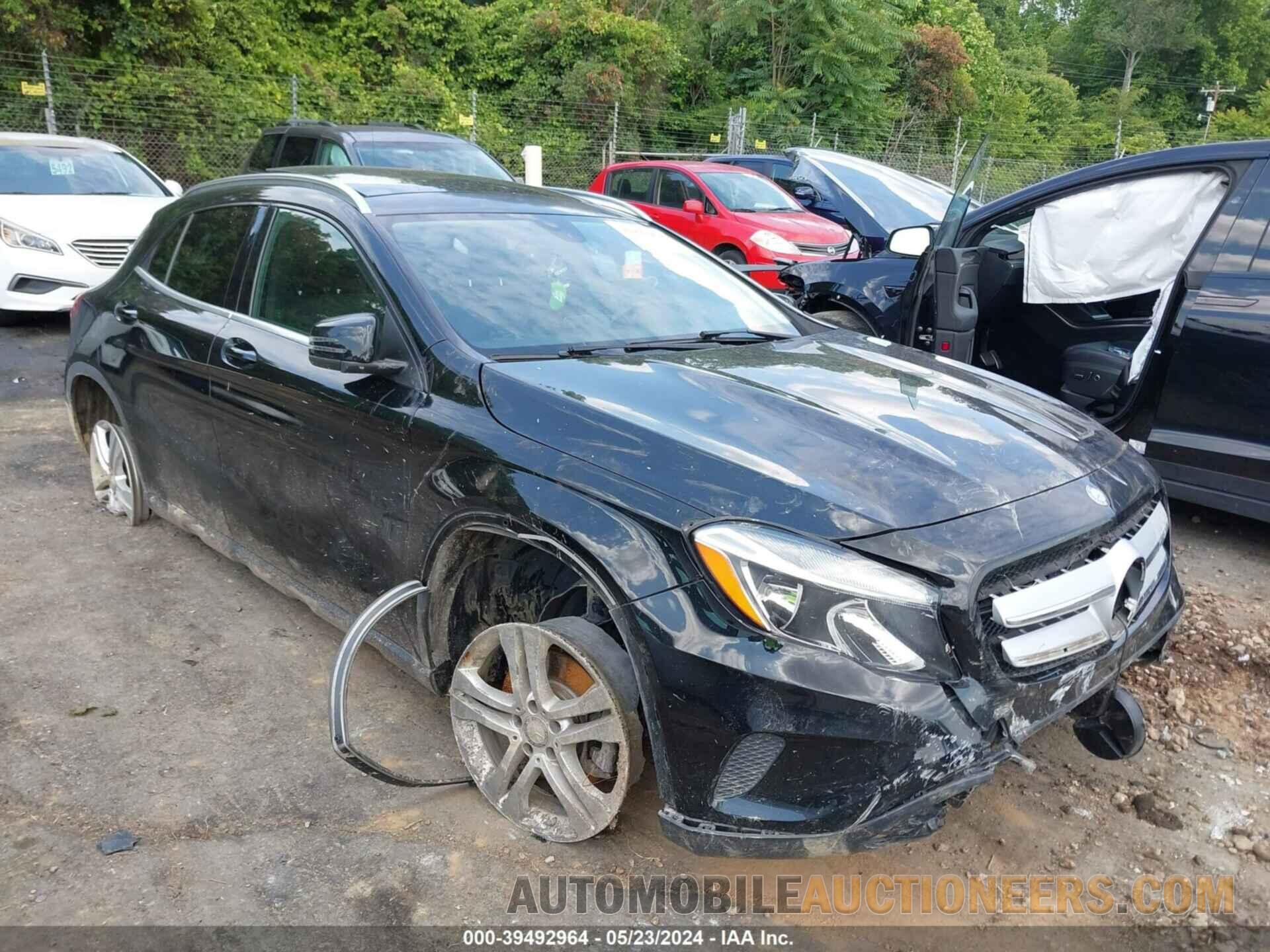 WDCTG4EB6FJ126838 MERCEDES-BENZ GLA 250 2015